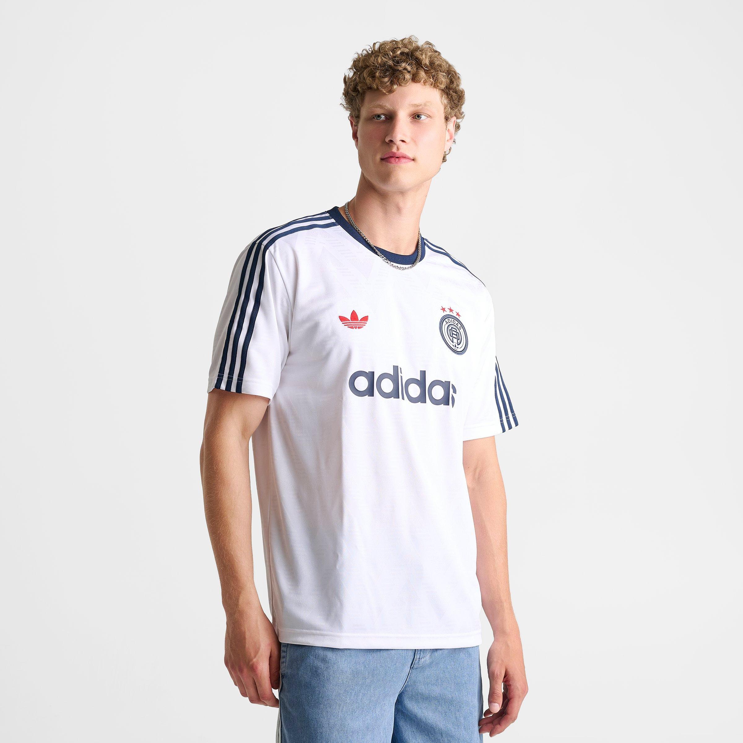 Men's adidas Originals Jacquard Print Lifestyle Soccer Jersey