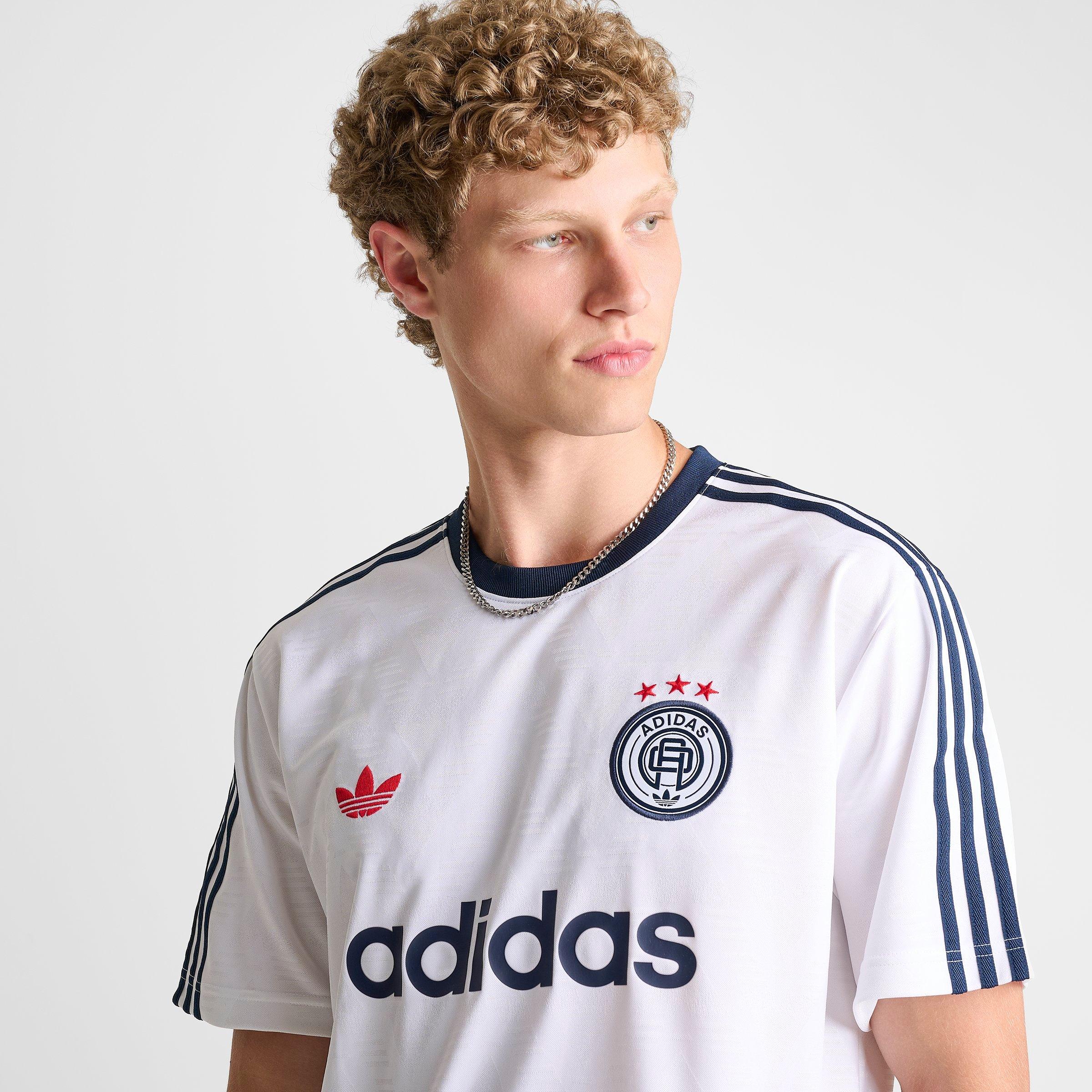 Men's adidas Originals Jacquard Print Lifestyle Soccer Jersey