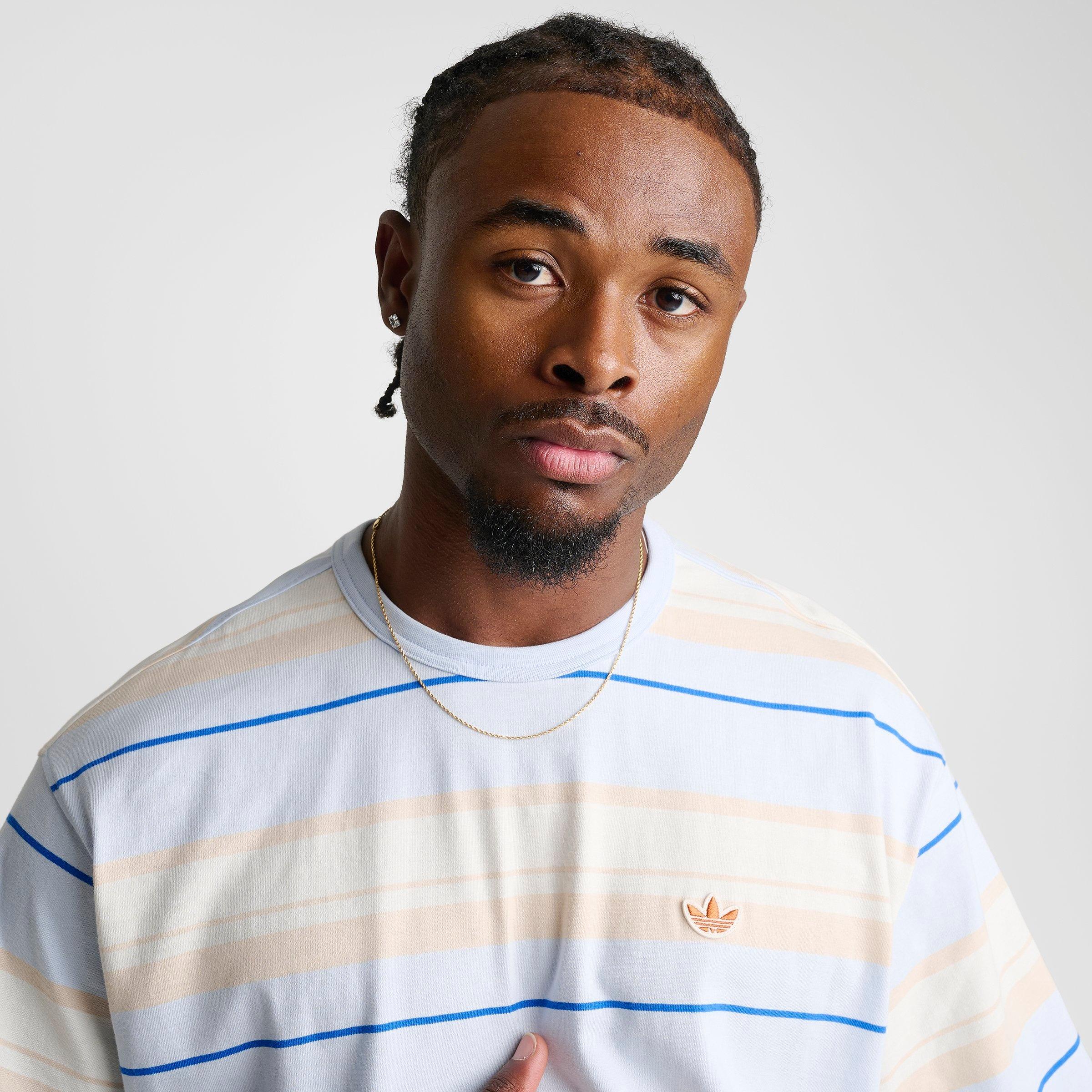 Men's adidas Originals Striped Crew T-Shirt