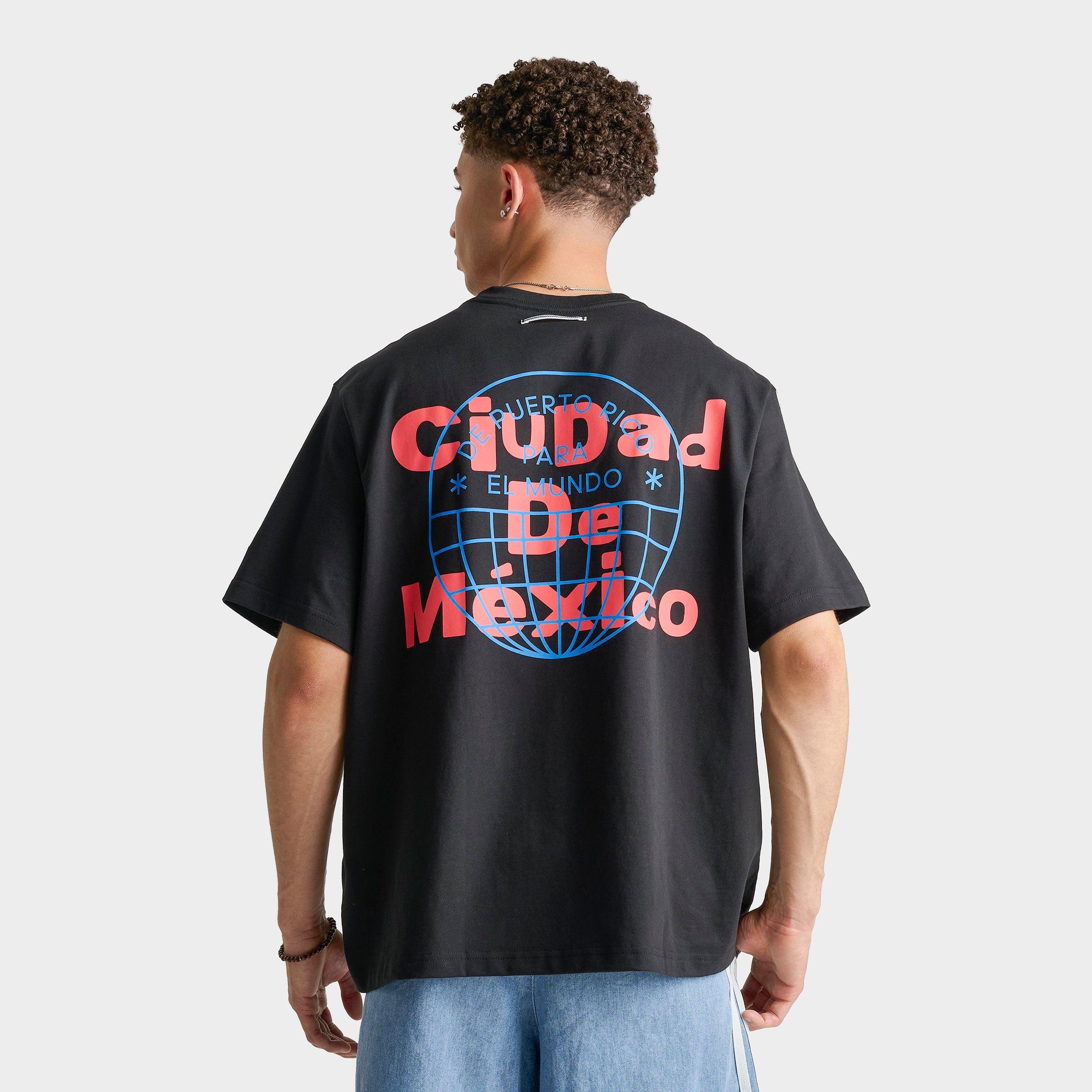 adidas Originals x Bad Bunny DTmF Ciudad de México Graphic Oversized Heavyweight T-Shirt