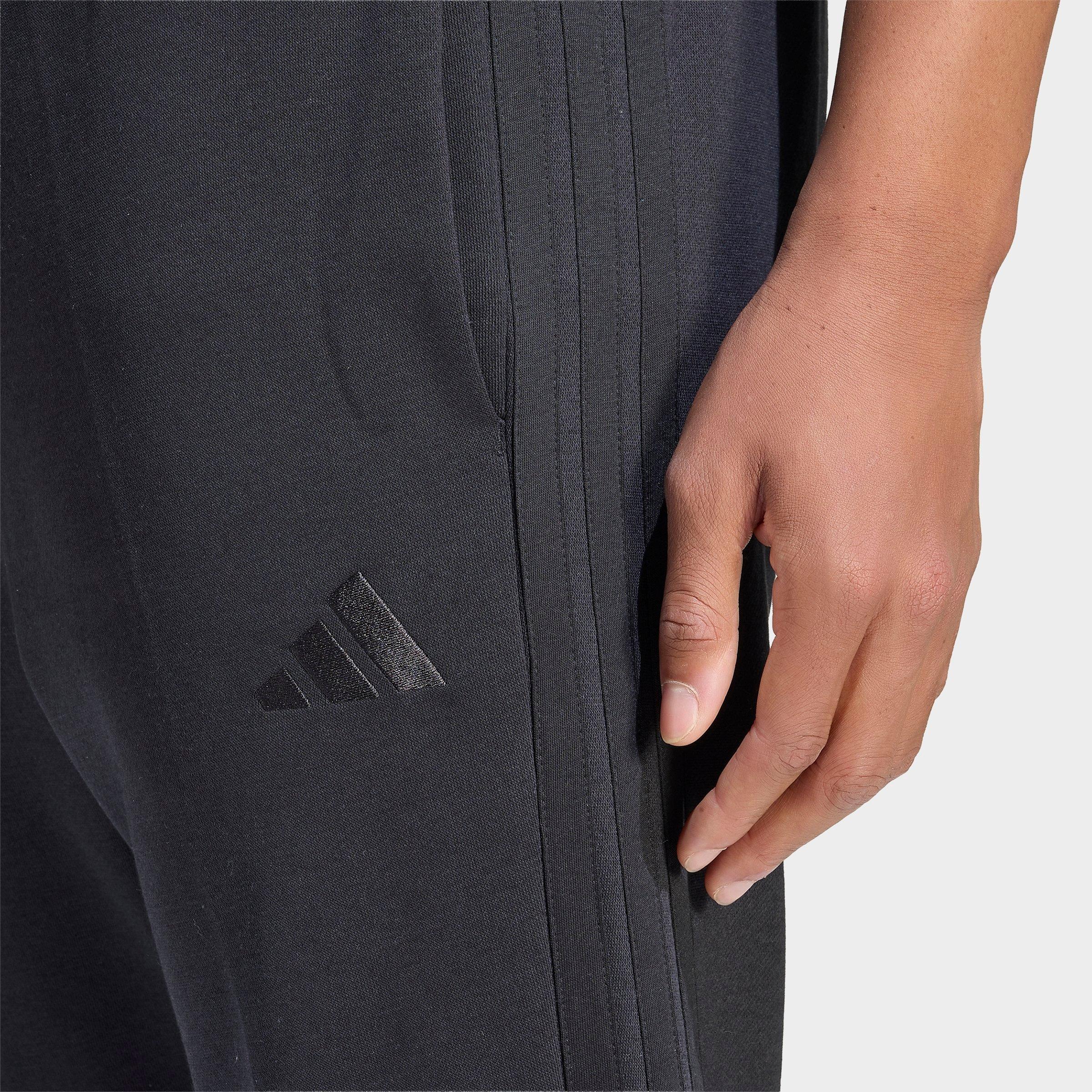 Men's adidas Essentials 3-Stripes Open Hem Fleece Pants