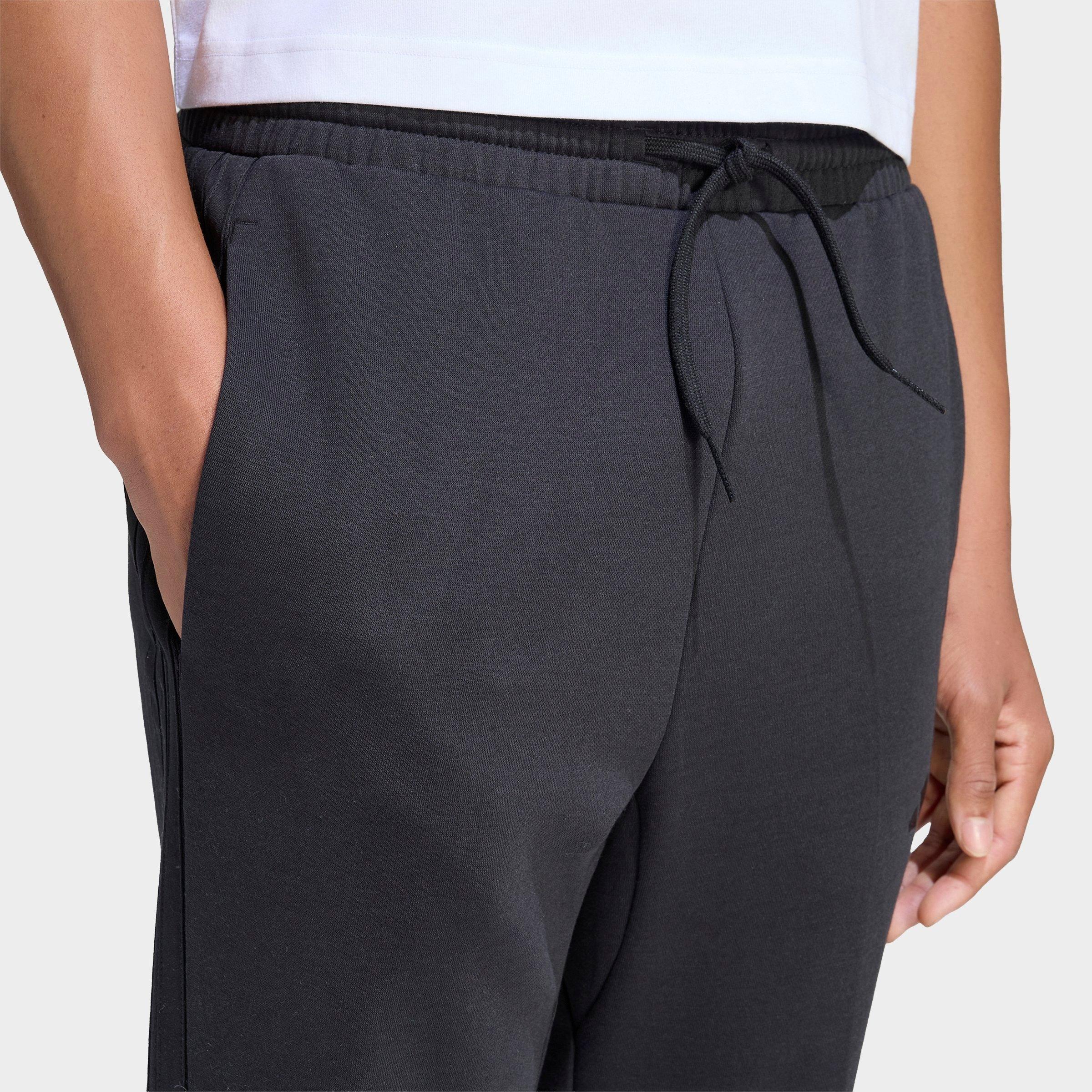 Men's adidas Essentials 3-Stripes Open Hem Fleece Pants