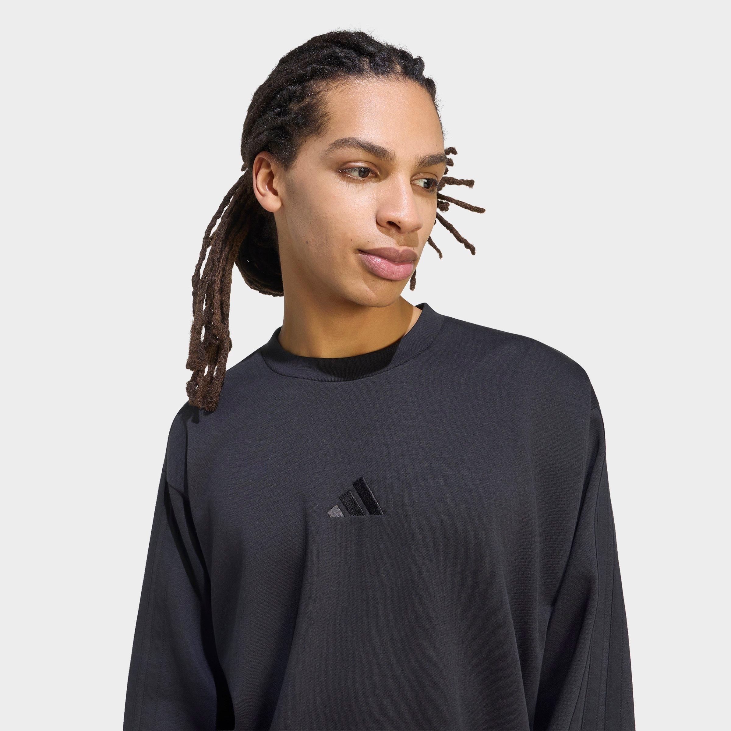 Men's adidas Essentials 3-Stripes Fleece Crewneck Sweatshirt