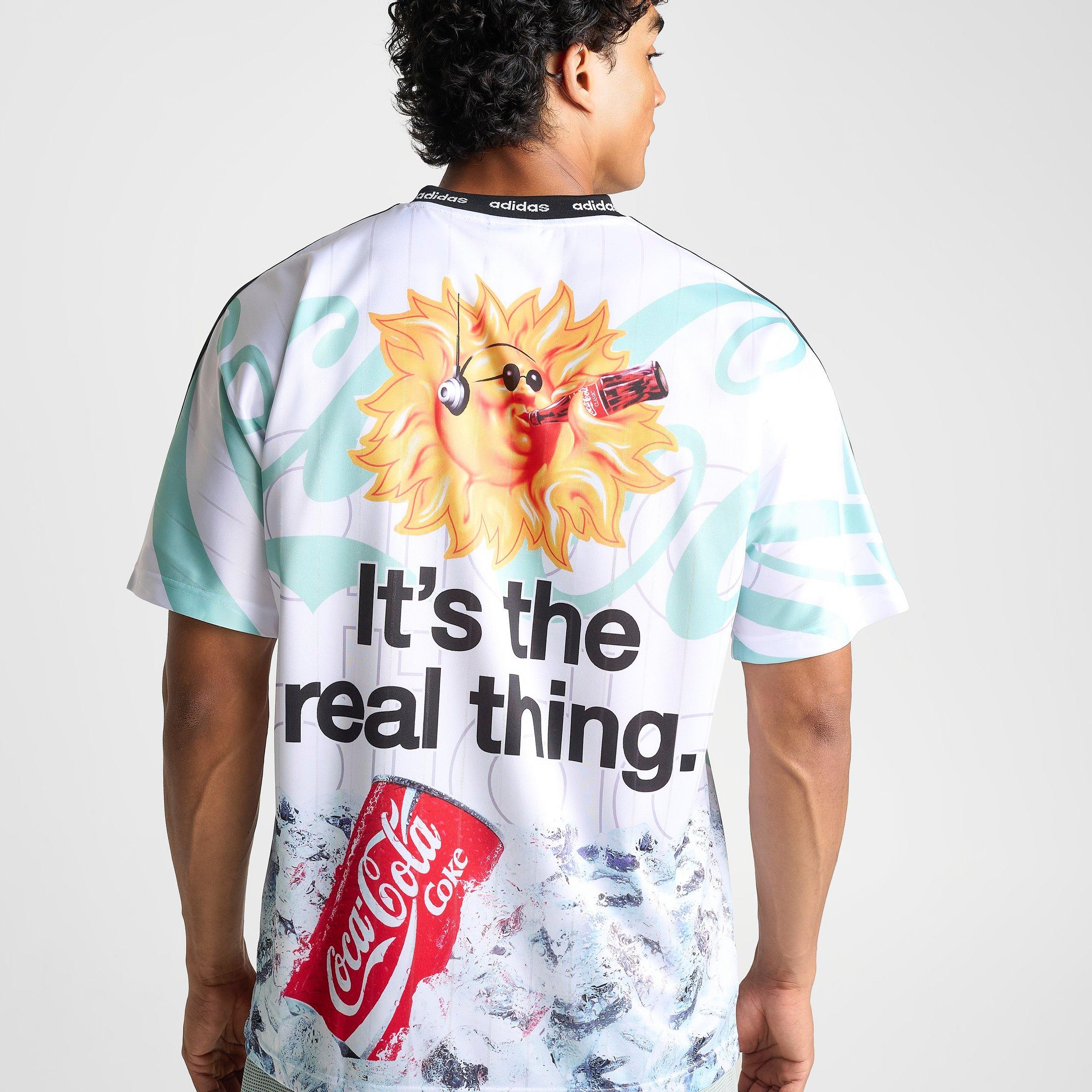 Men's adidas Originals x Coca-Cola Mashup Soccer Jersey