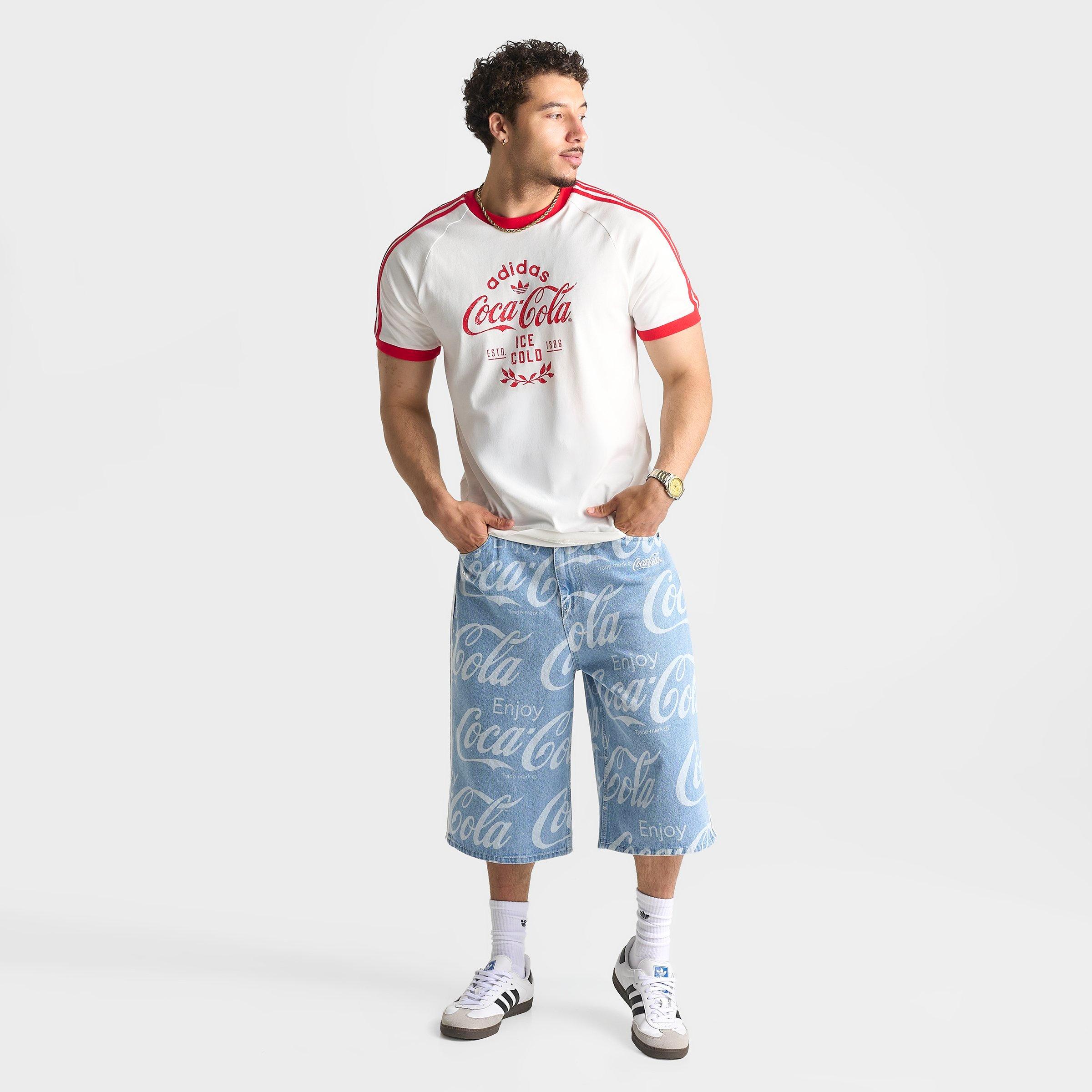 Men's adidas Originals x Coca-Cola Loose Denim Shorts