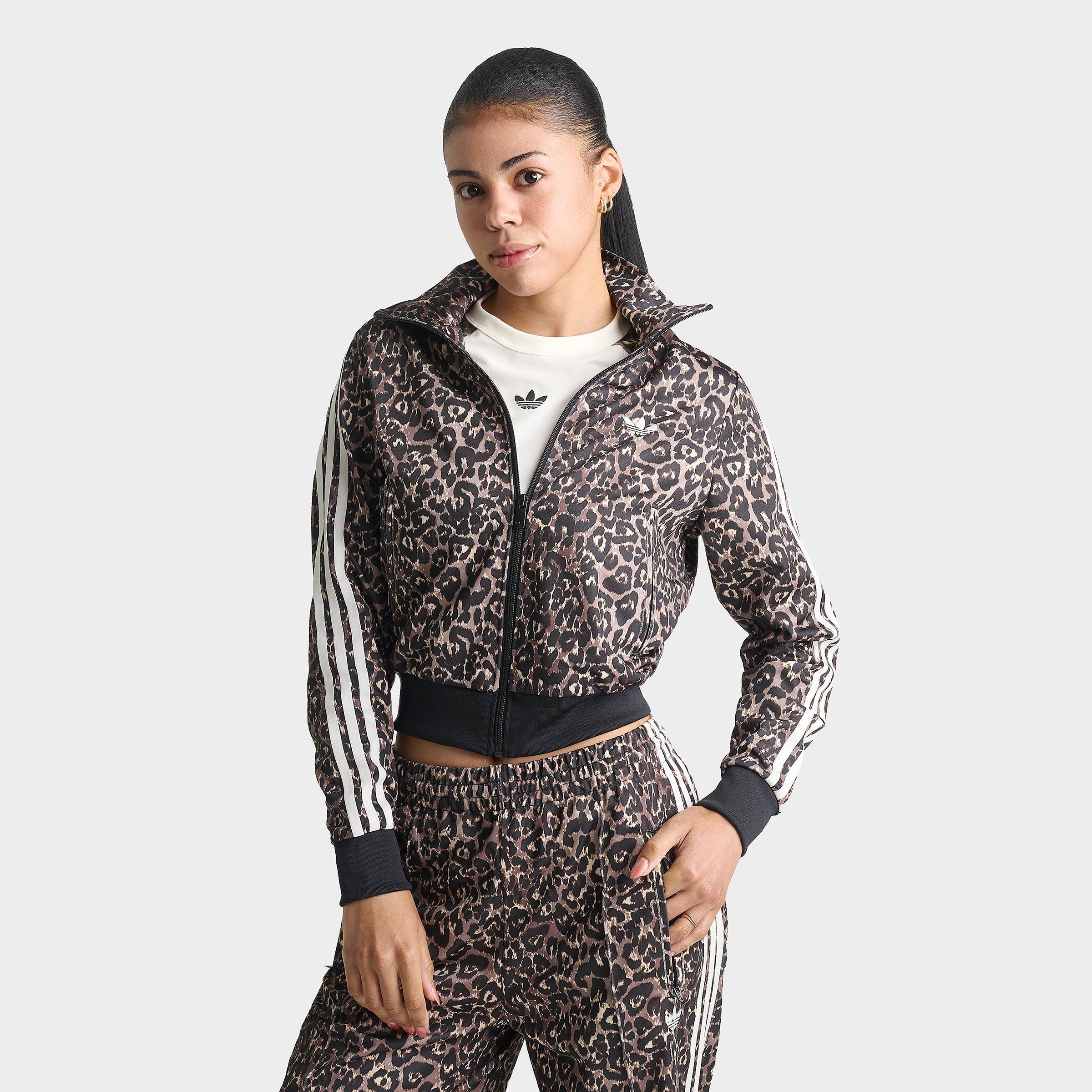 Women's adidas Originals Firebird Leopard Print Track Jacket
