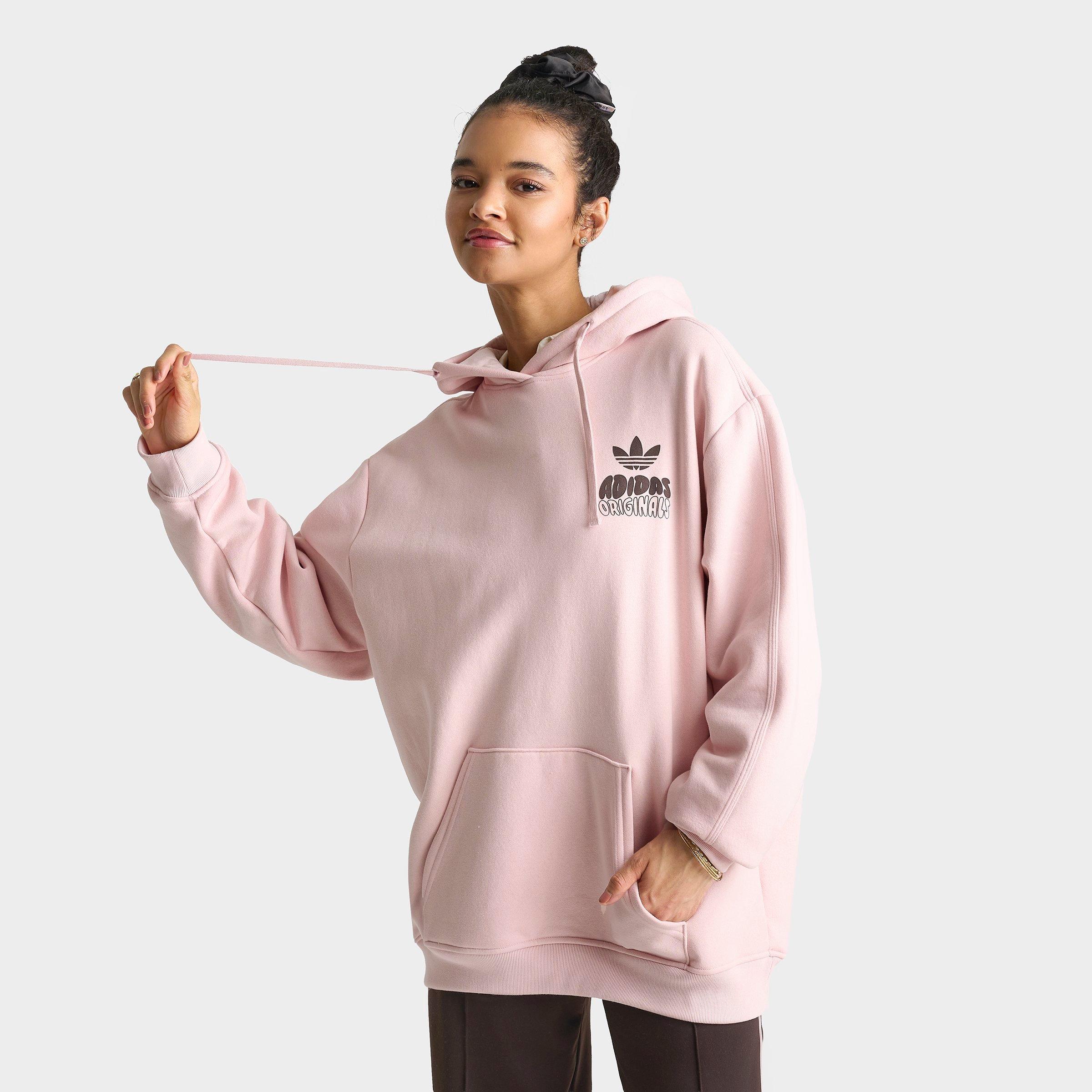 Women's adidas Originals Essential Wave Bubble Oversized Hoodie