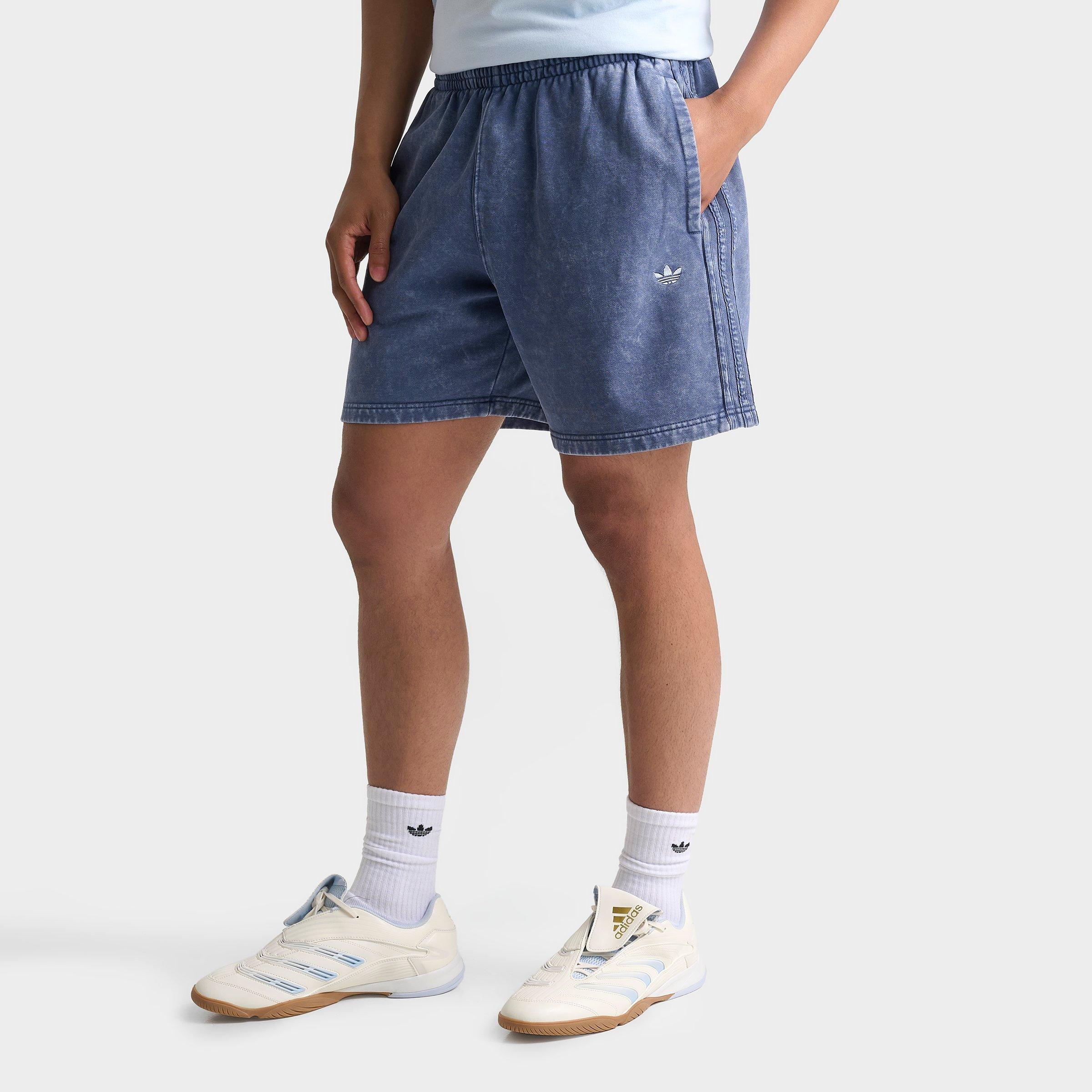 Men's adidas Originals Trefoil Essentials 7" Washed Fleece Shorts