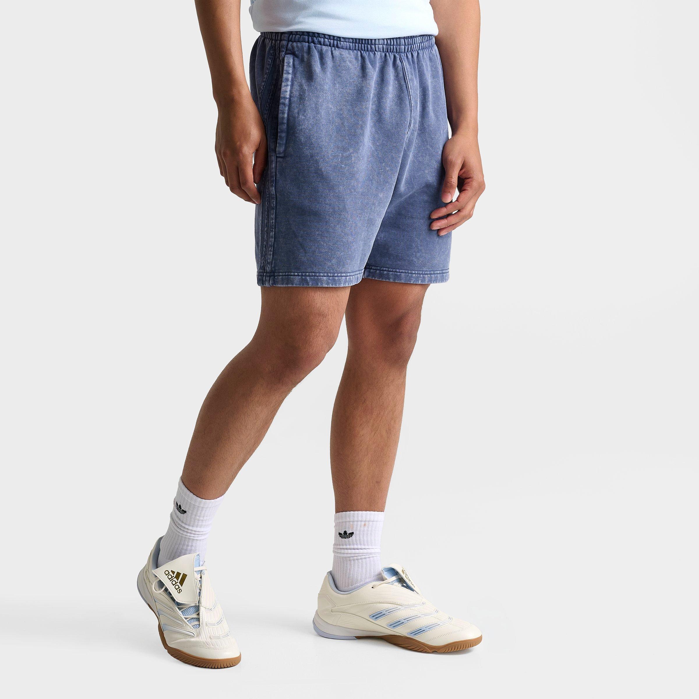 Men's adidas Originals Trefoil Essentials 7" Washed Fleece Shorts