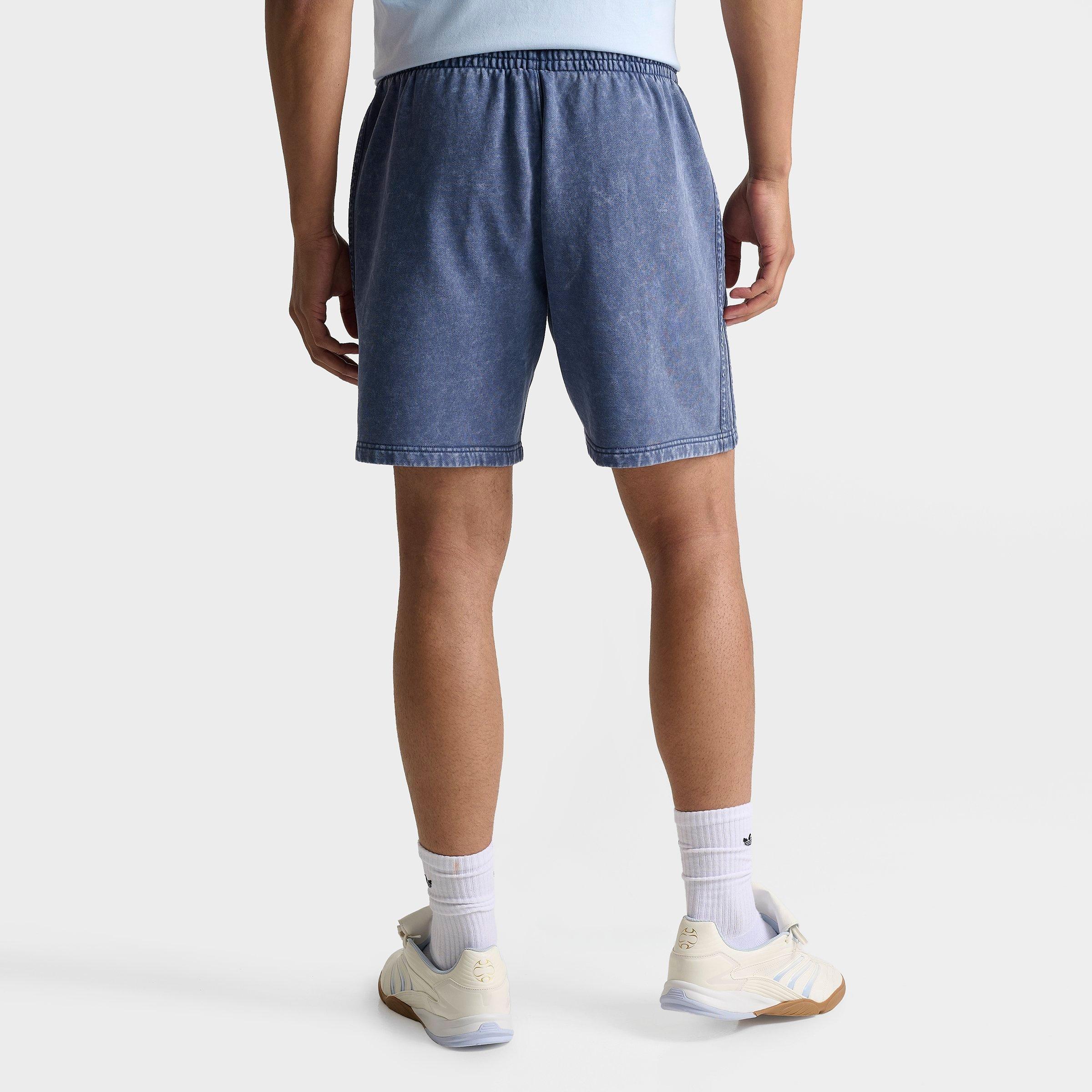 Men's adidas Originals Trefoil Essentials 7" Washed Fleece Shorts