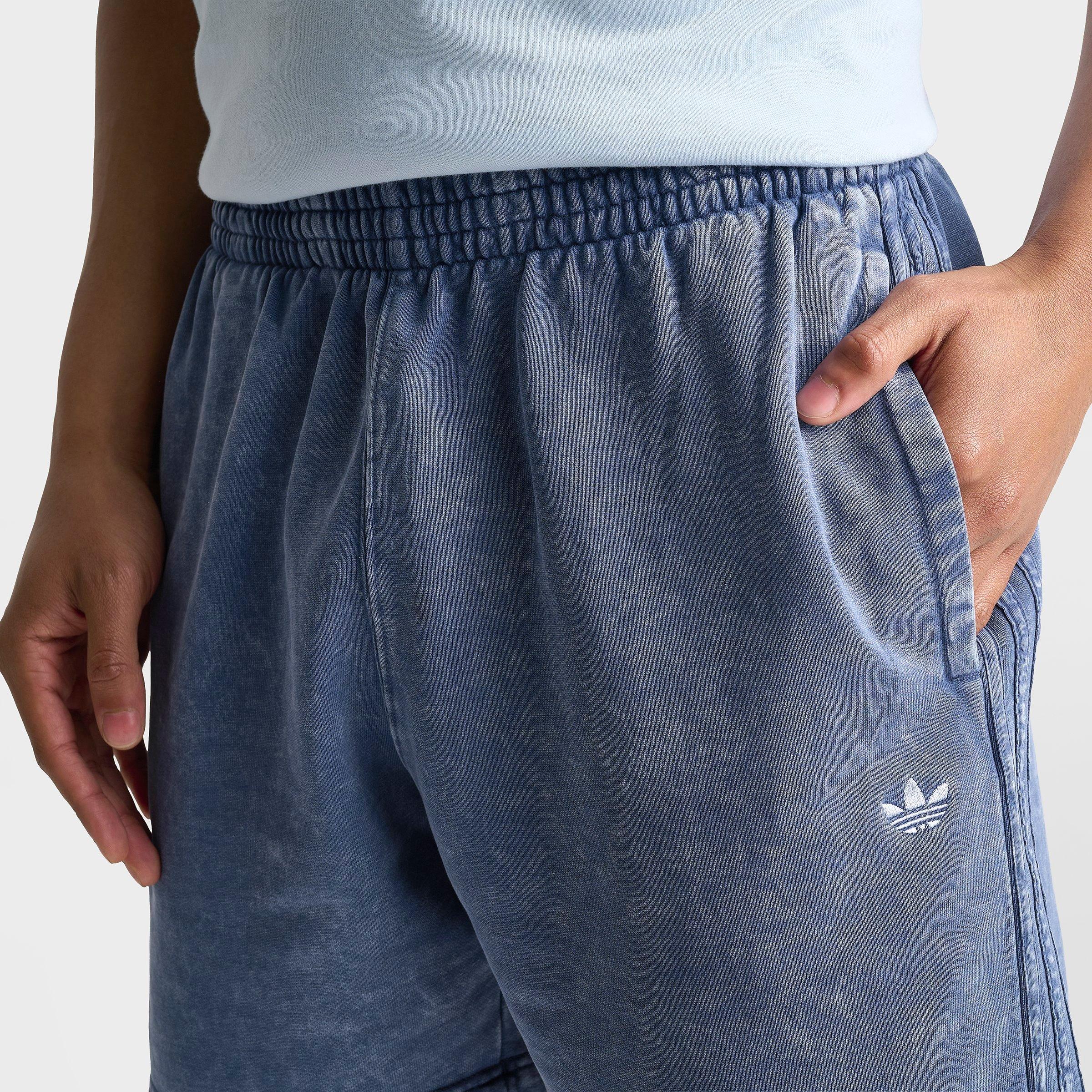Men's adidas Originals Trefoil Essentials 7" Washed Fleece Shorts
