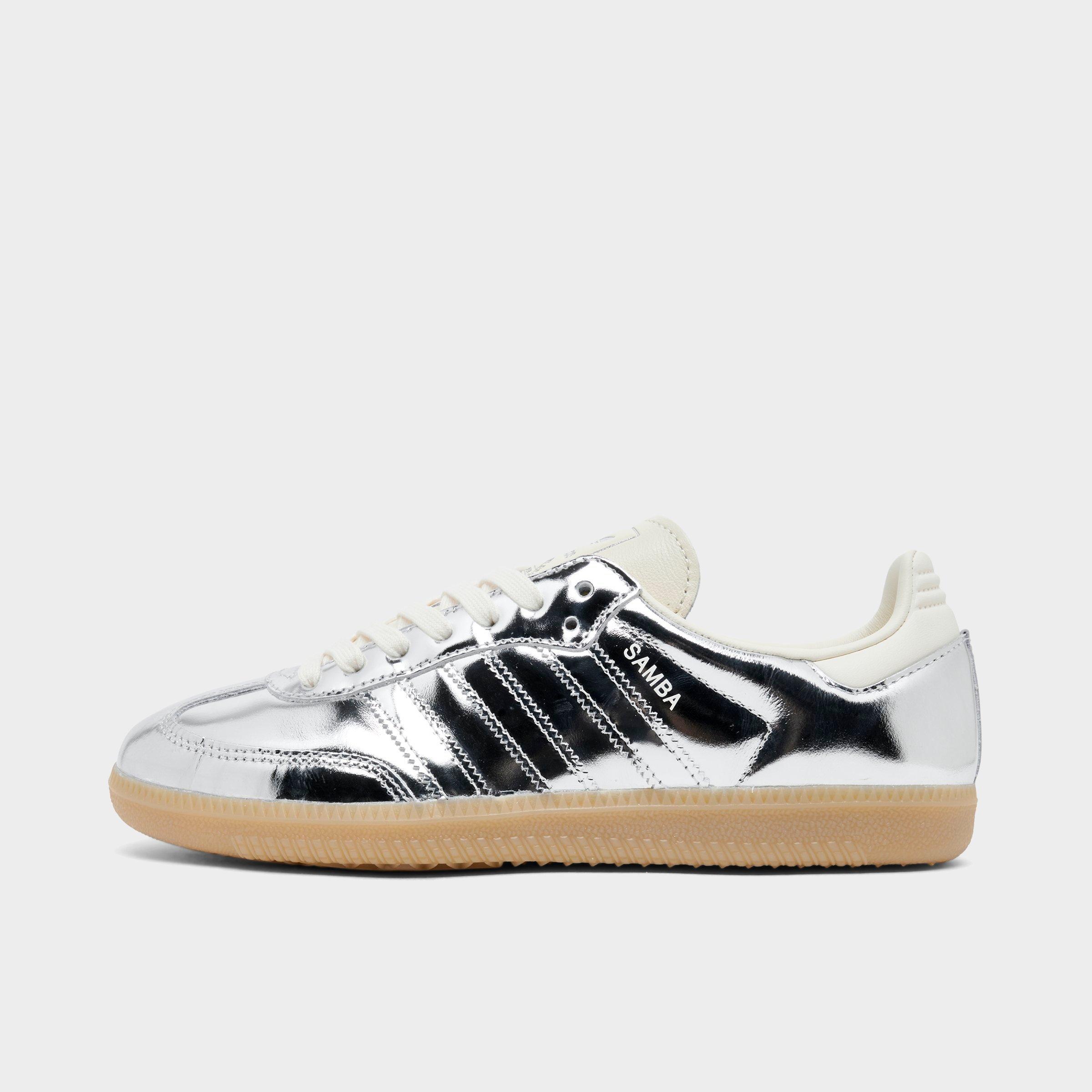 Women's adidas Originals Samba OG Metallic Leather Casual Shoes