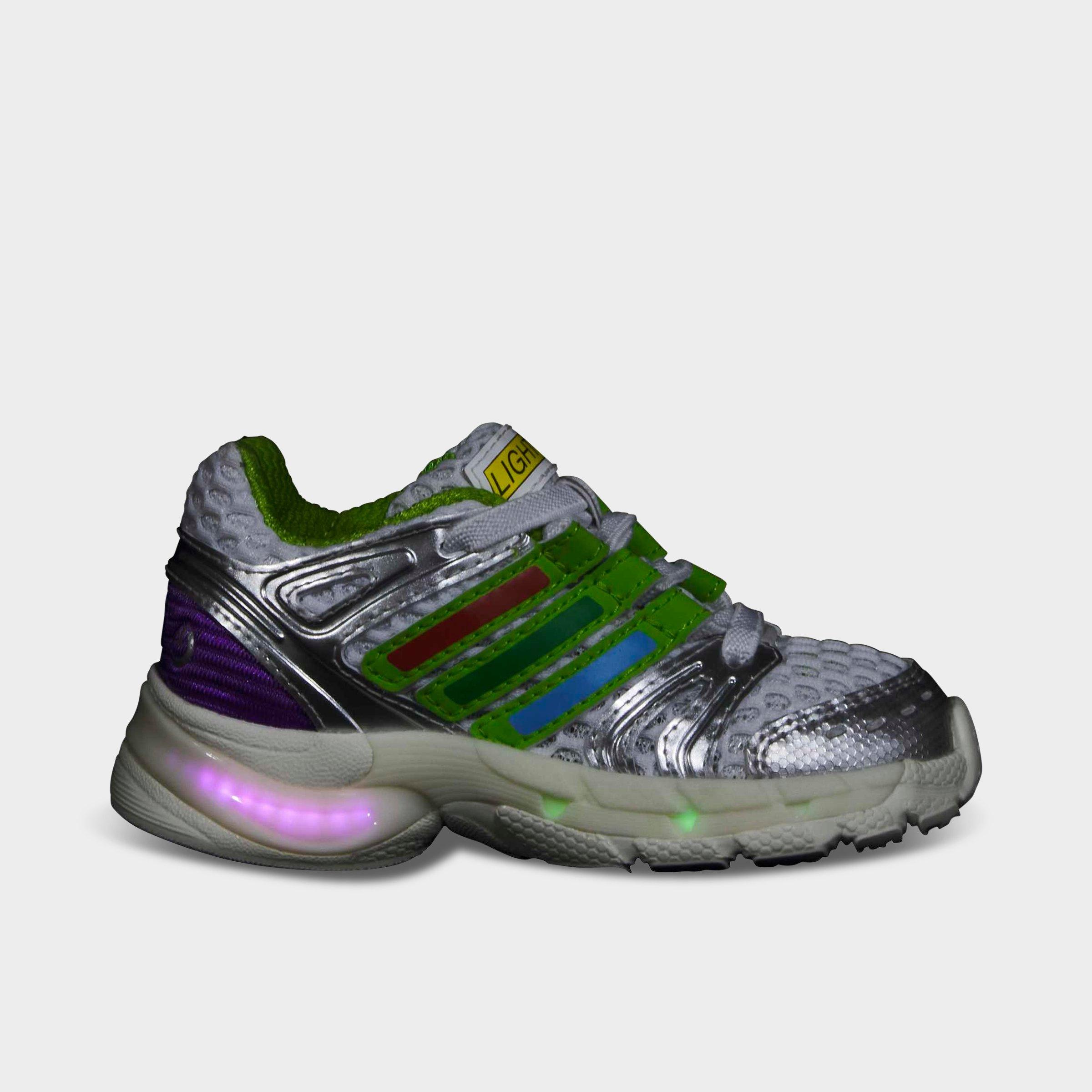 Infant and Kids' Toddler adidas x Pixar Toy Story Adistar Control 5 Stretch Lace LED Casual Shoes