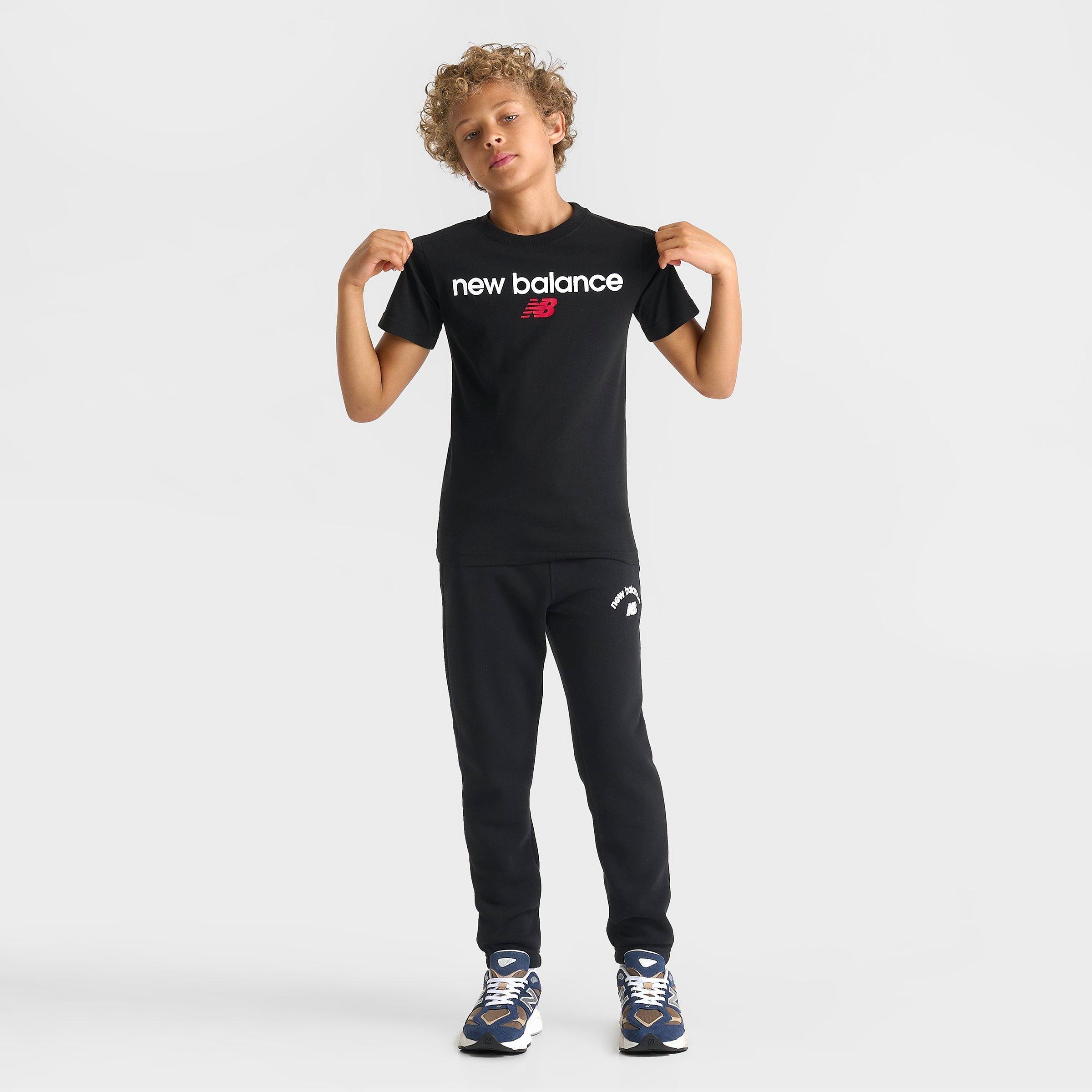 Kids' New Balance Linear Back Logo T-Shirt