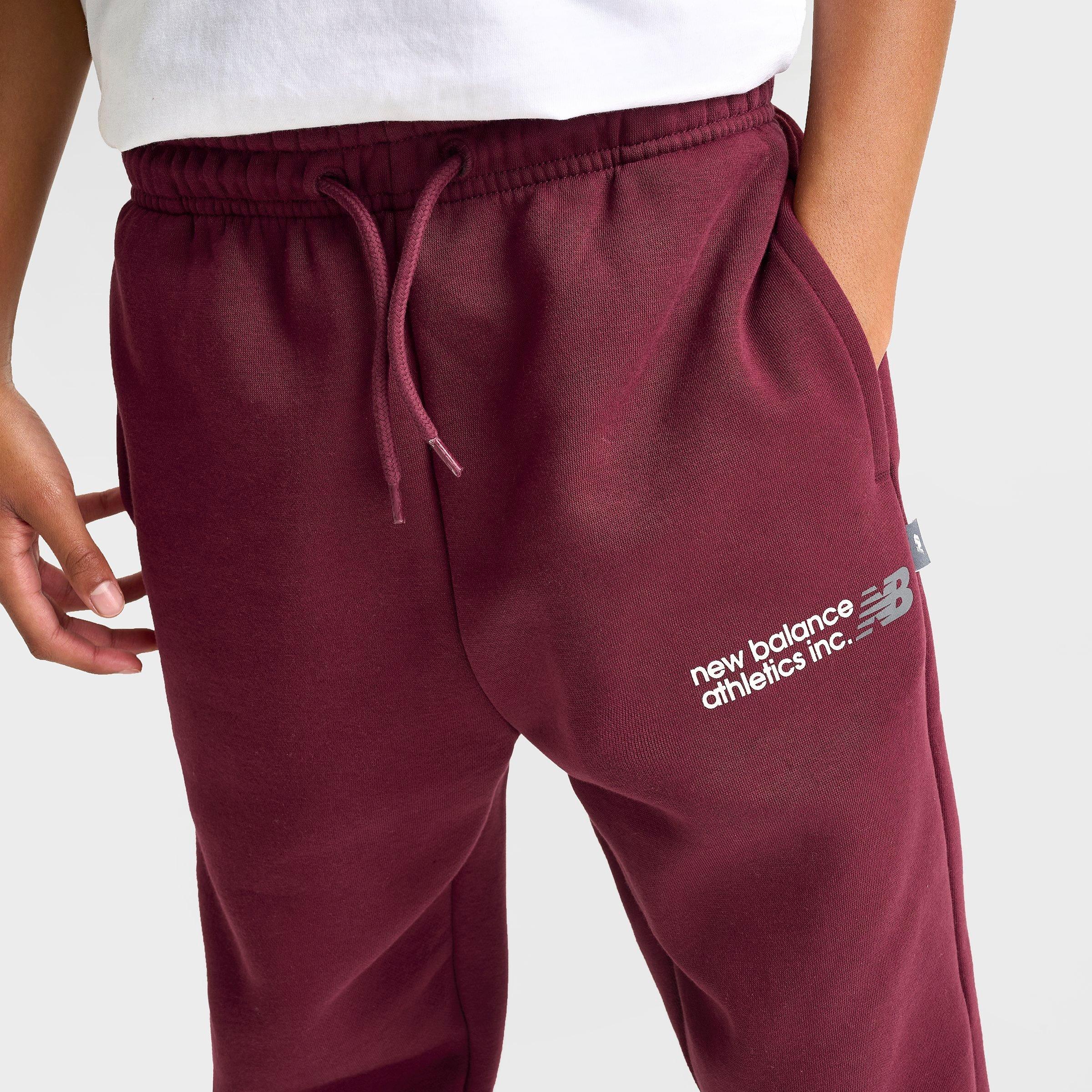Big Kids' New Balance Linear Fleece Jogger Pants