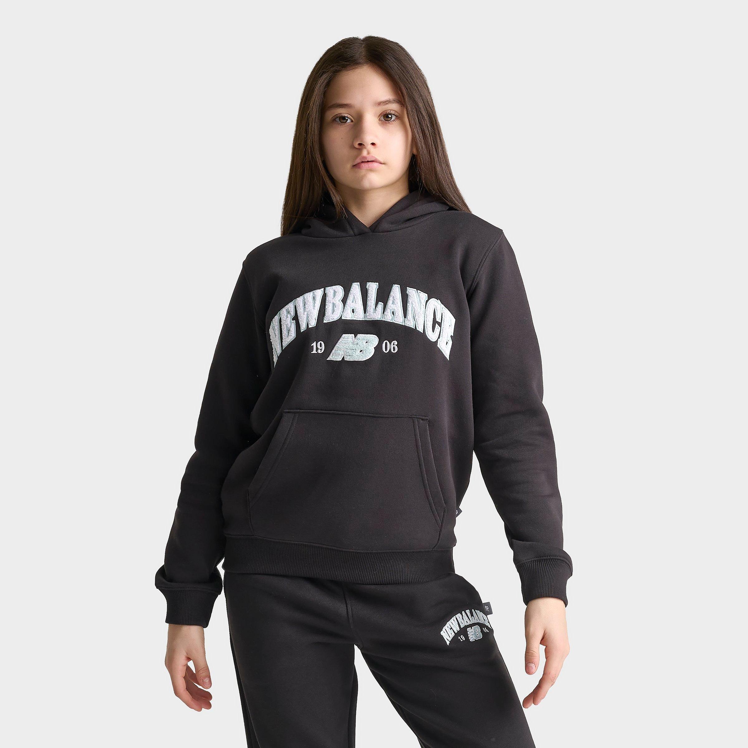 Girls' Big Kids' New Balance Chenille Arch Pullover Hoodie