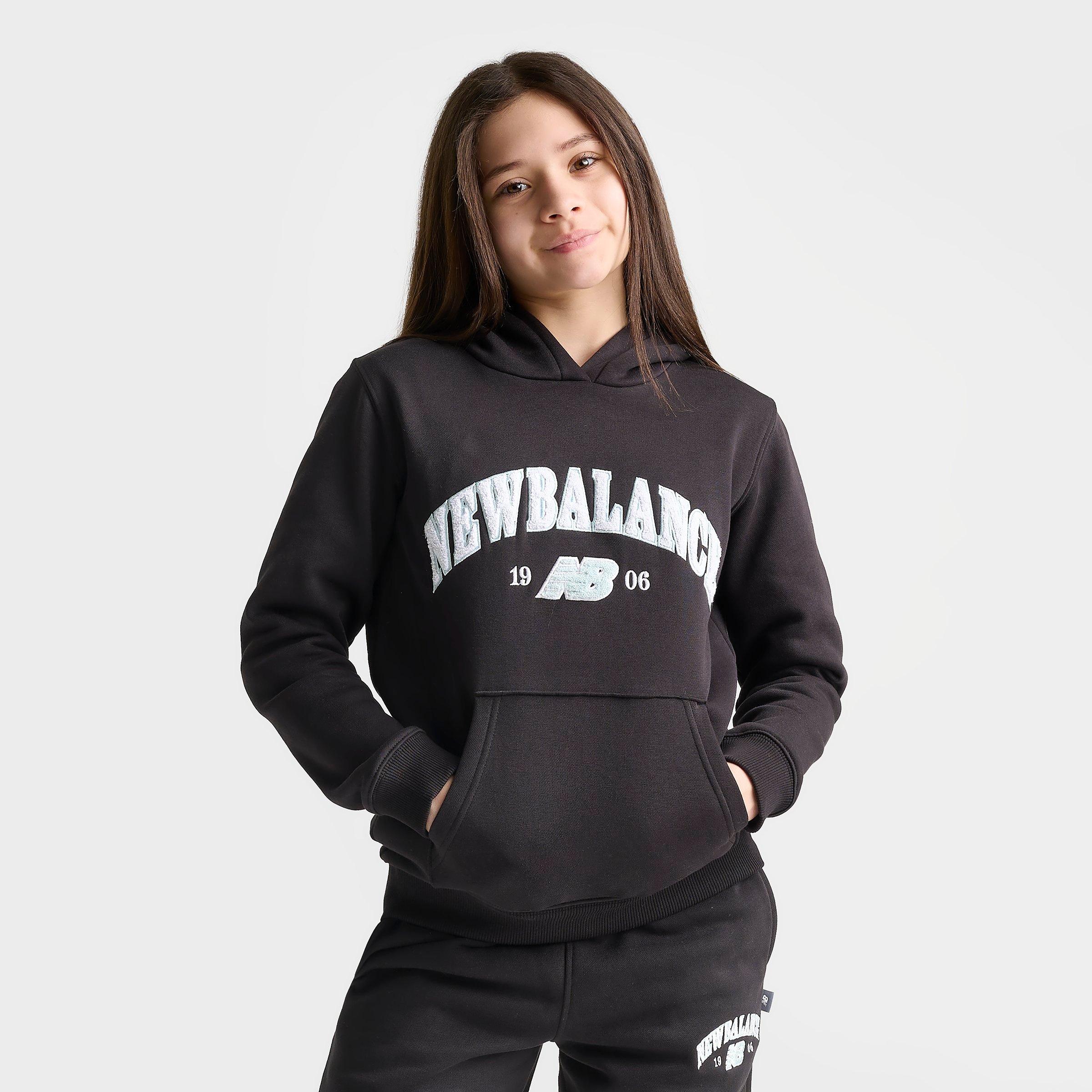 Girls' Big Kids' New Balance Chenille Arch Pullover Hoodie