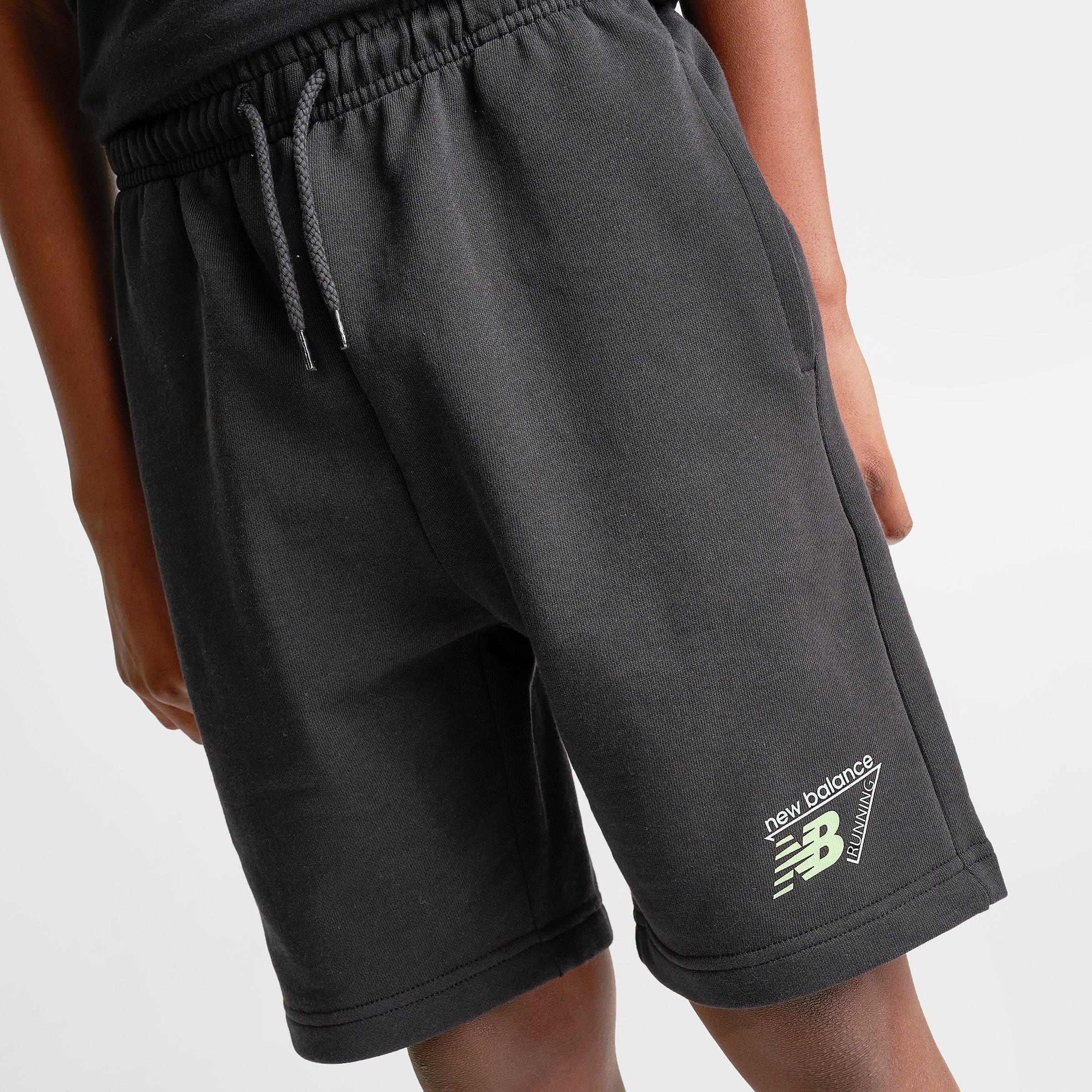 Big Kids' New Balance Triangle French Terry Shorts