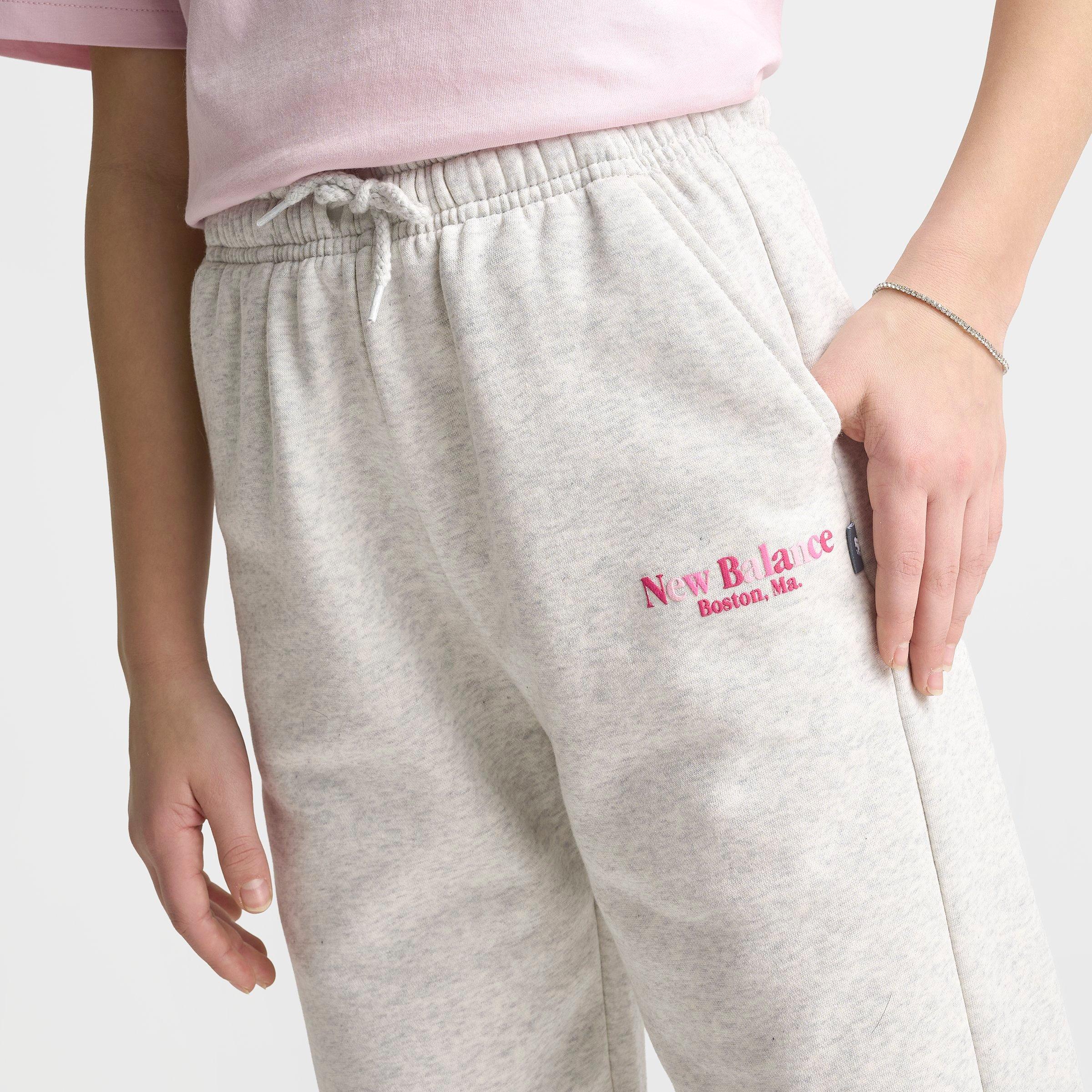 Girls' Big Kids' New Balance Wide Leg Sweatpants