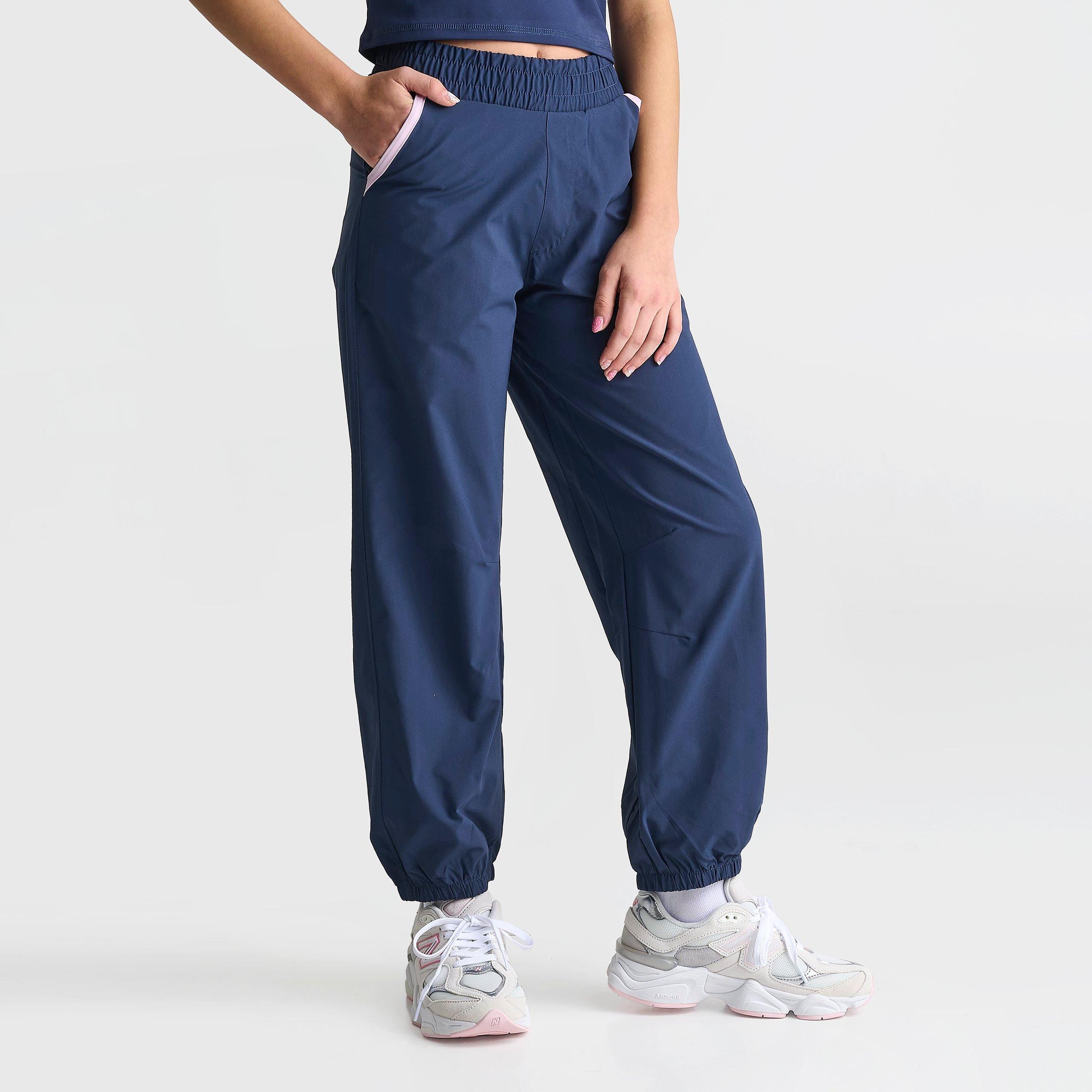 Girls' Big Kids' New Balance Essential Athletic Mid-Rise Woven Jogger Pants