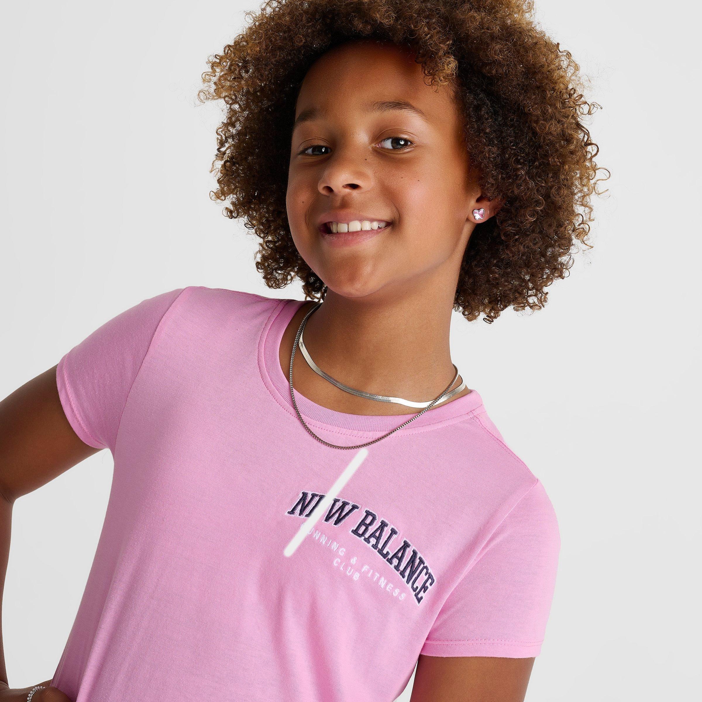 Girls' Big Kids' New Balance Club Baby T-Shirt