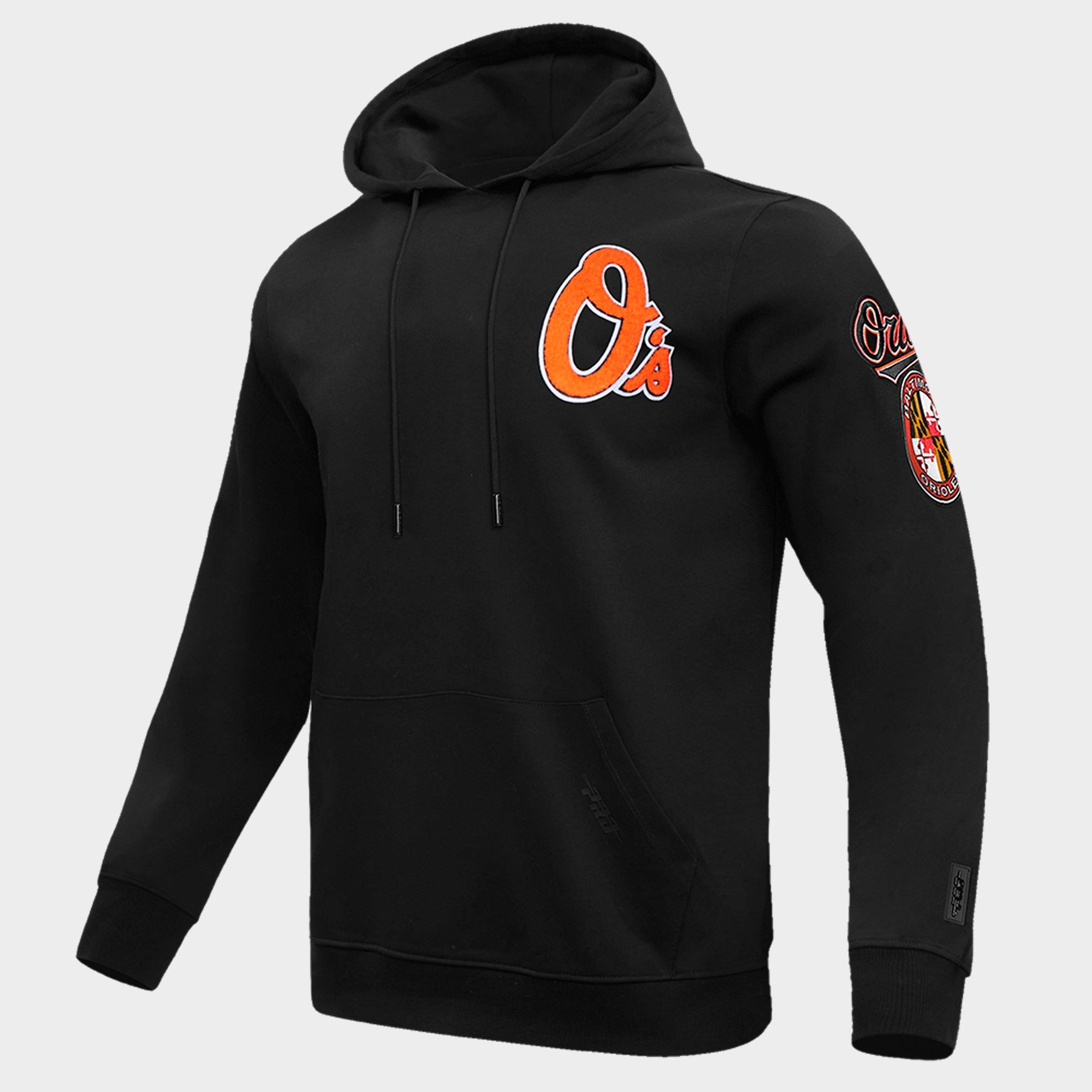 Men's Pro Standard Baltimore Orioles MLB Classics Chenille Pullover Hoodie