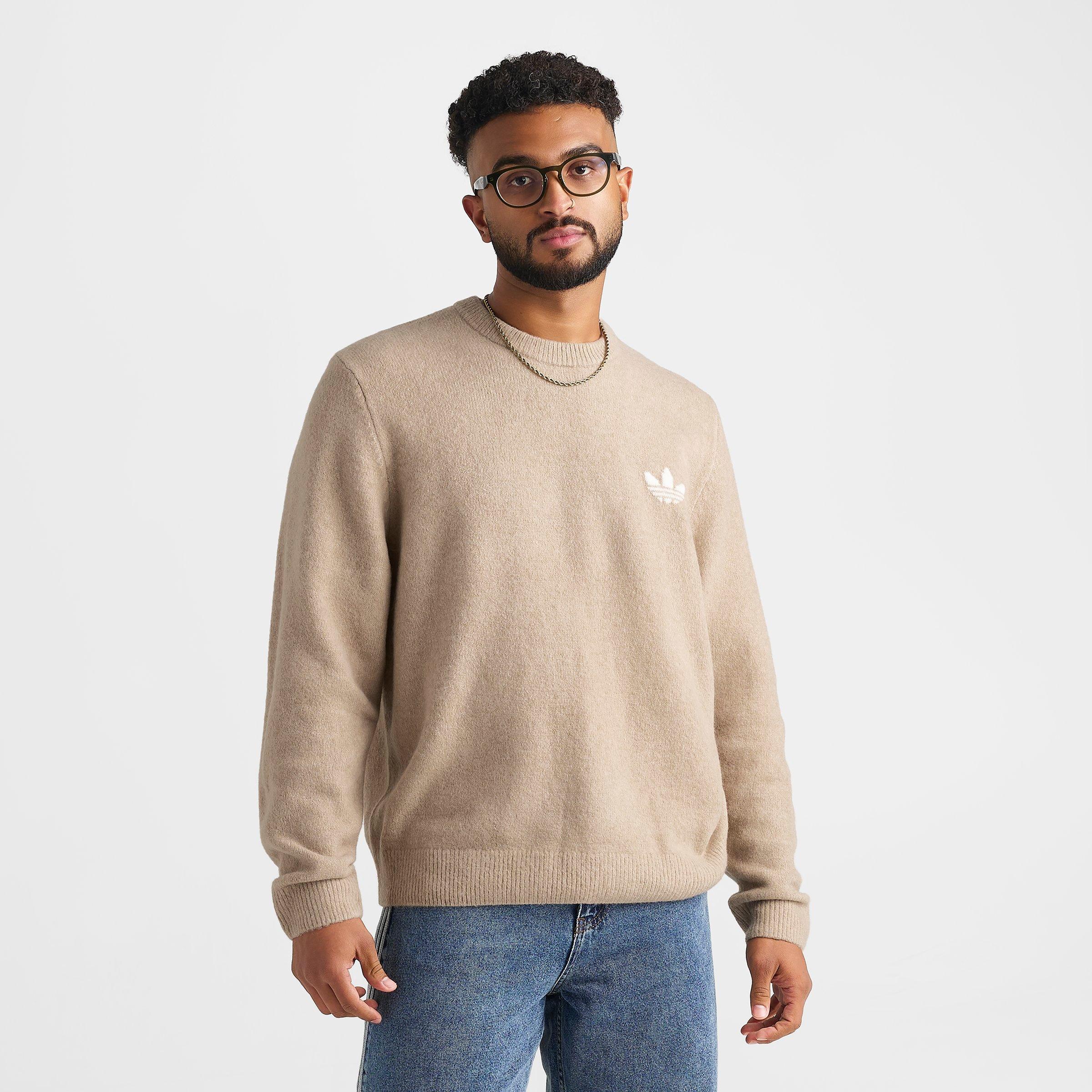 Men's adidas Originals Trefoil Essentials Knit Sweatshirt