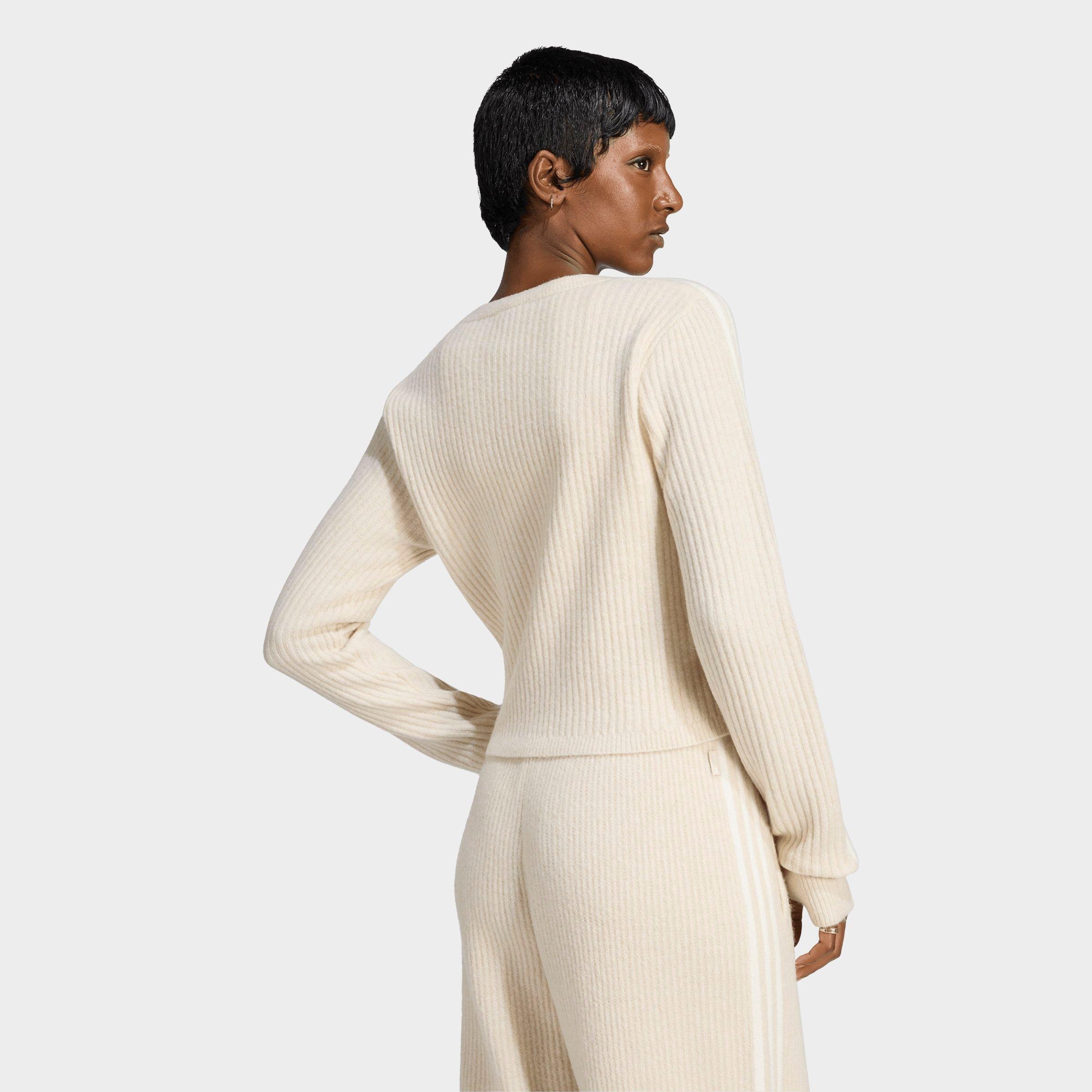 Women's adidas Originals x Jennie adiluna Knitted Wrap-Around Cardigan
