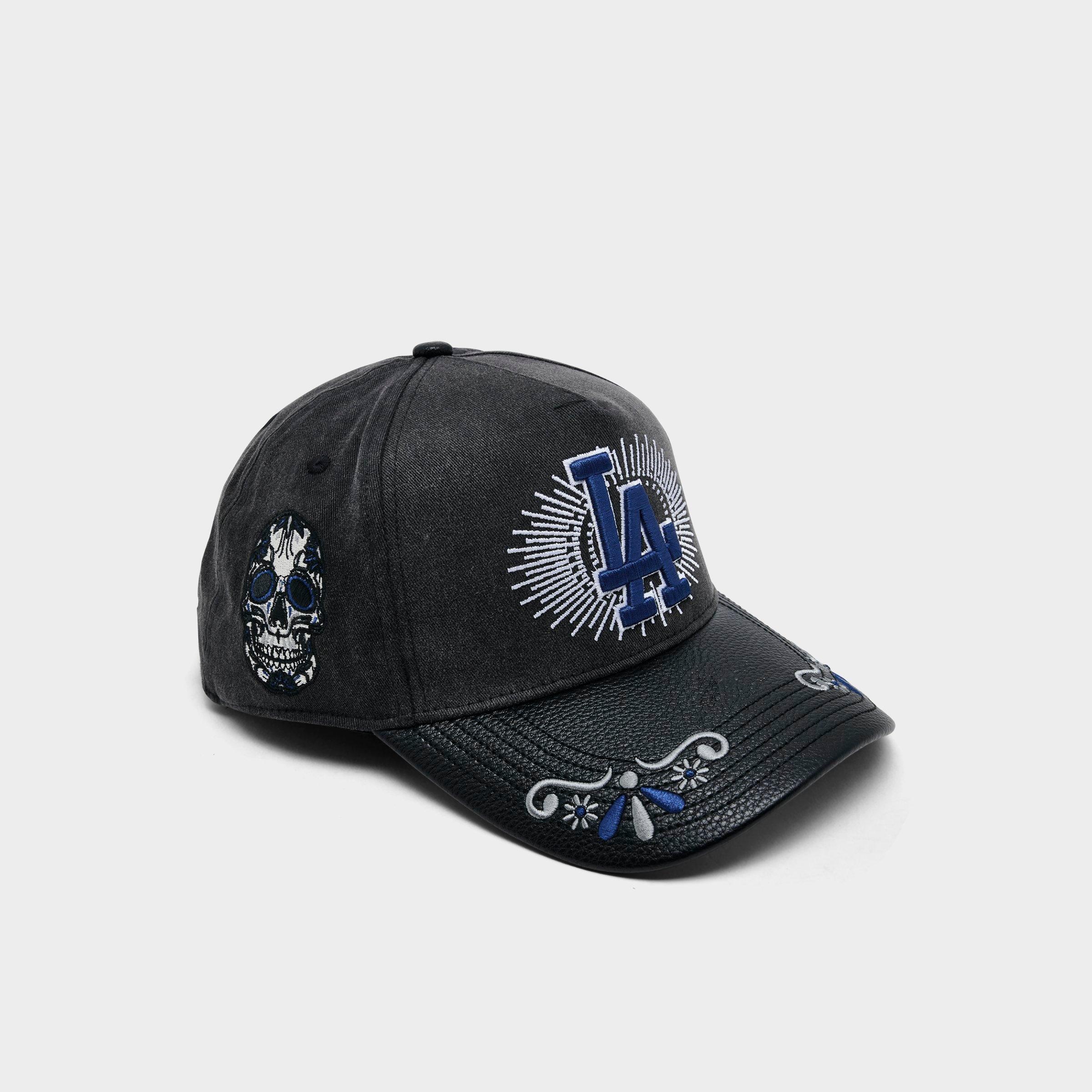 Pro Standard Los Angeles Dodgers MLB Eternal Skull Pro Pinch Strapback Hat