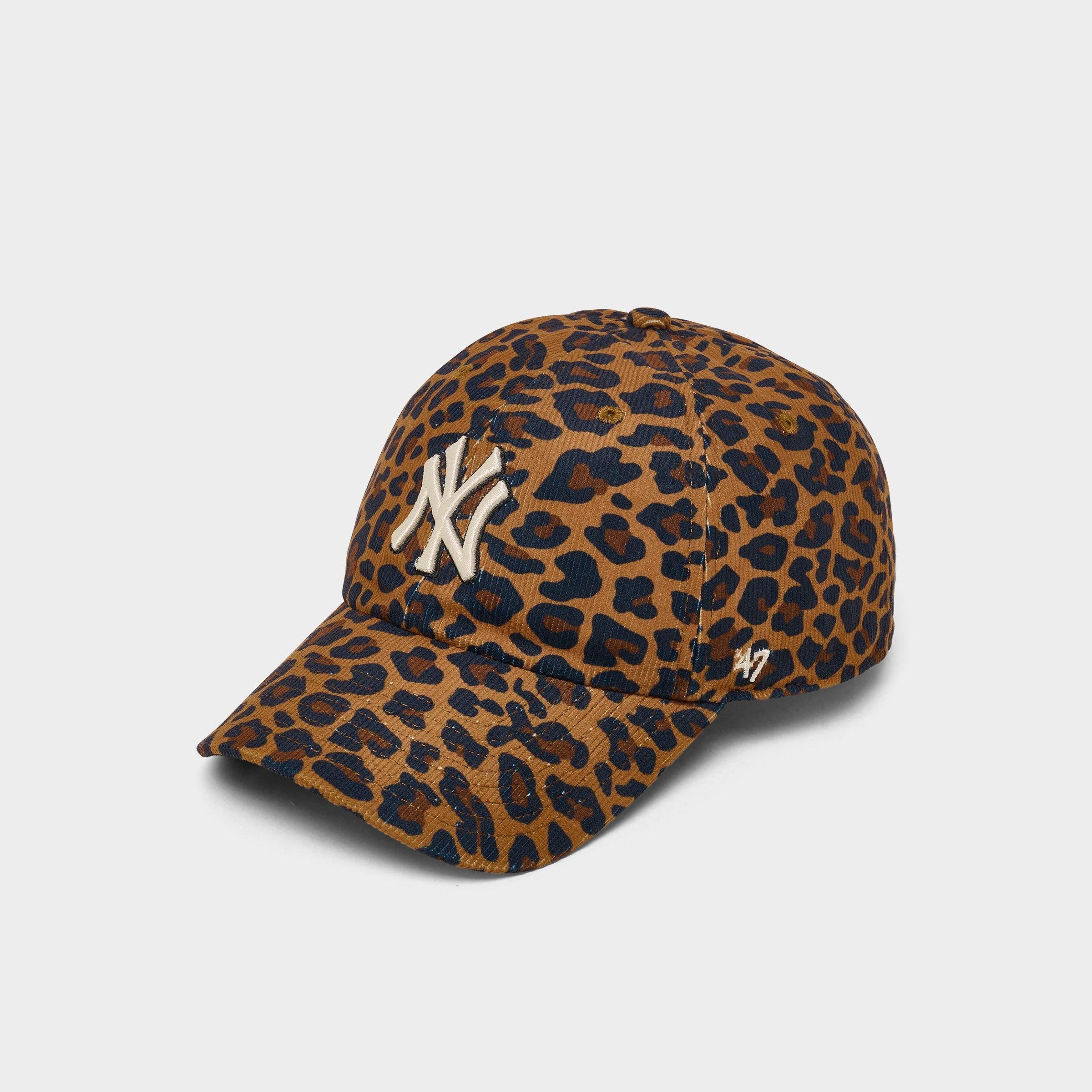 '47 New York Yankees MLB Leopard Corduroy HITCH Strapback Hat