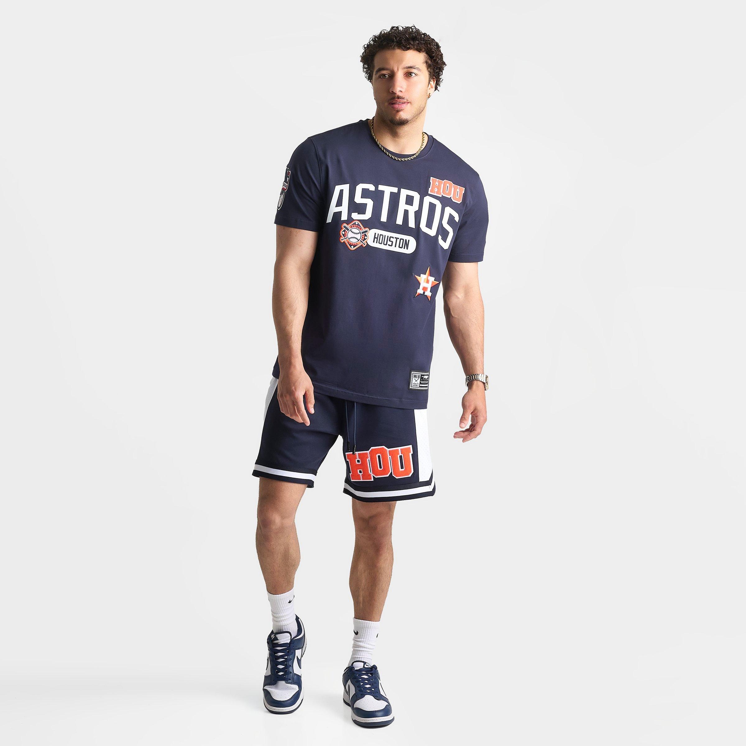Men's Pro Standard Houston Astros MLB Letterman T-Shirt