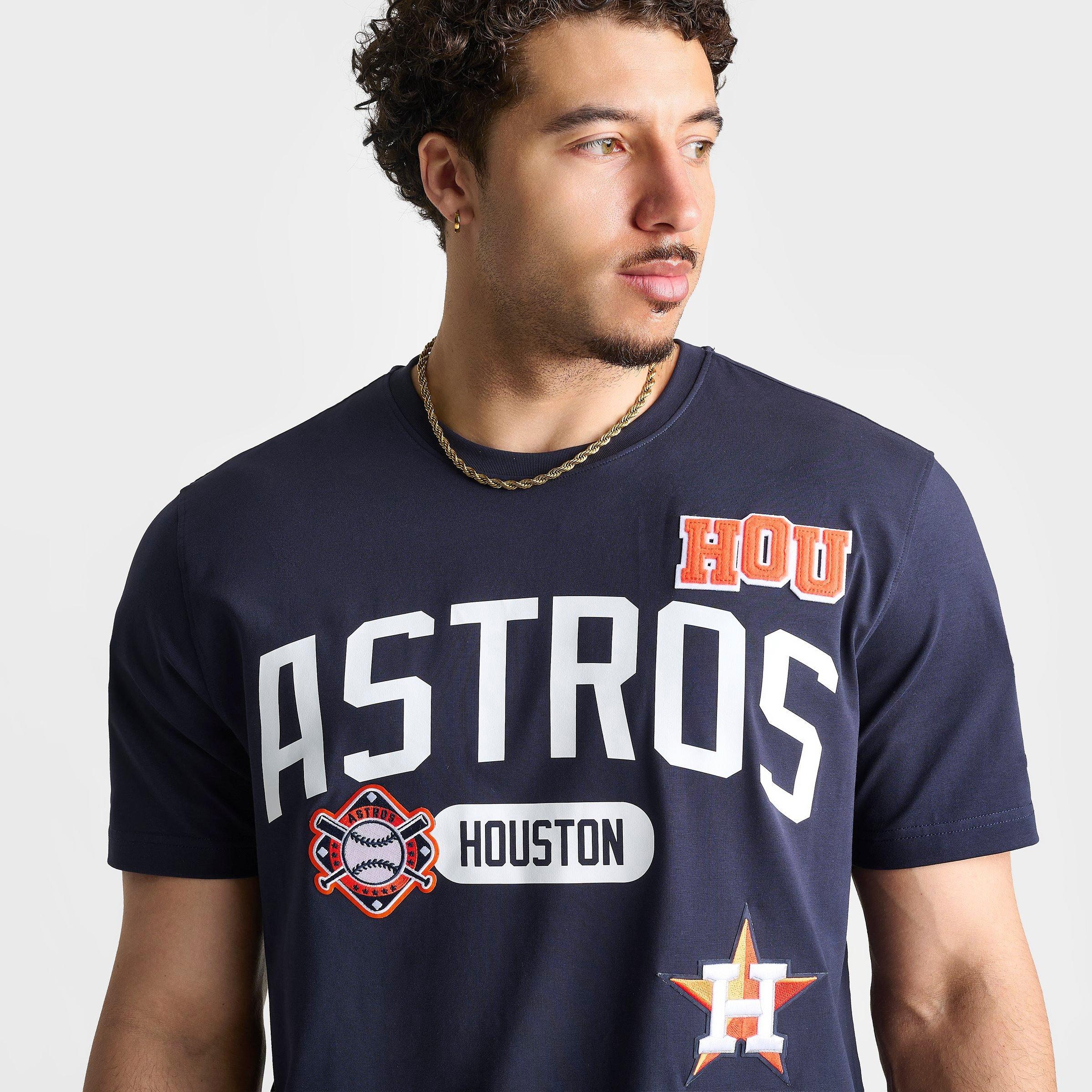 Men's Pro Standard Houston Astros MLB Letterman T-Shirt