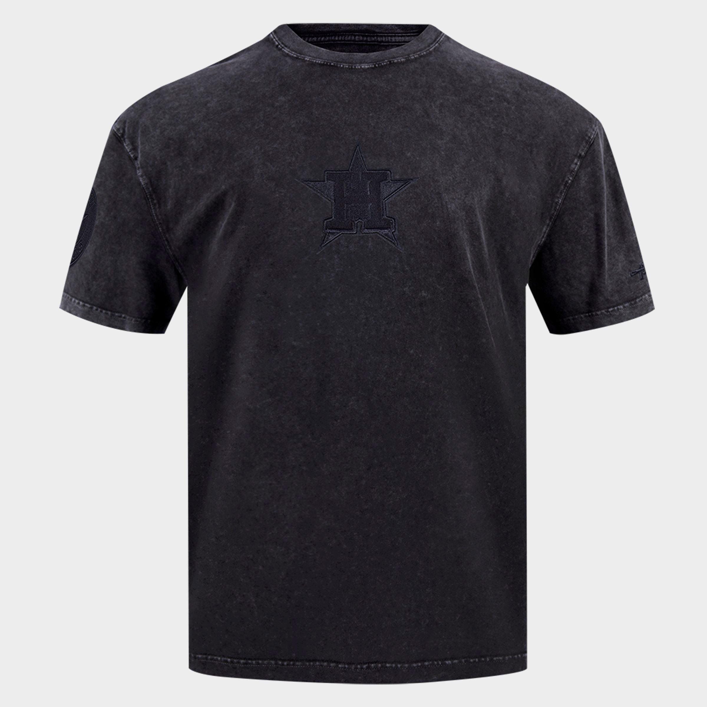 Men's Pro Standard Houston Astros MLB Enzyme Wash Logo T-Shirt