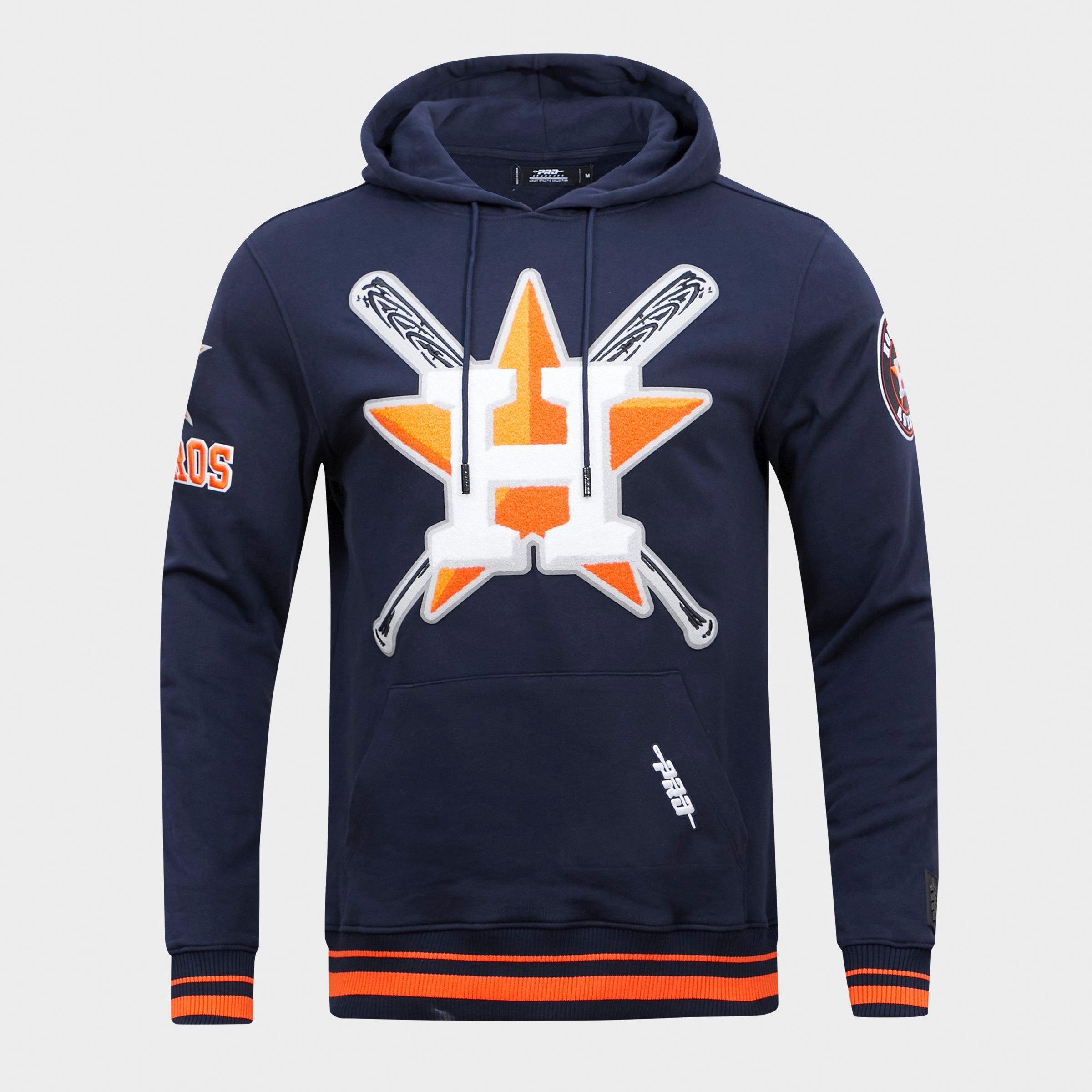 Men's Pro Standard Houston Astros MLB Mashup Fleece Pullover Hoodie