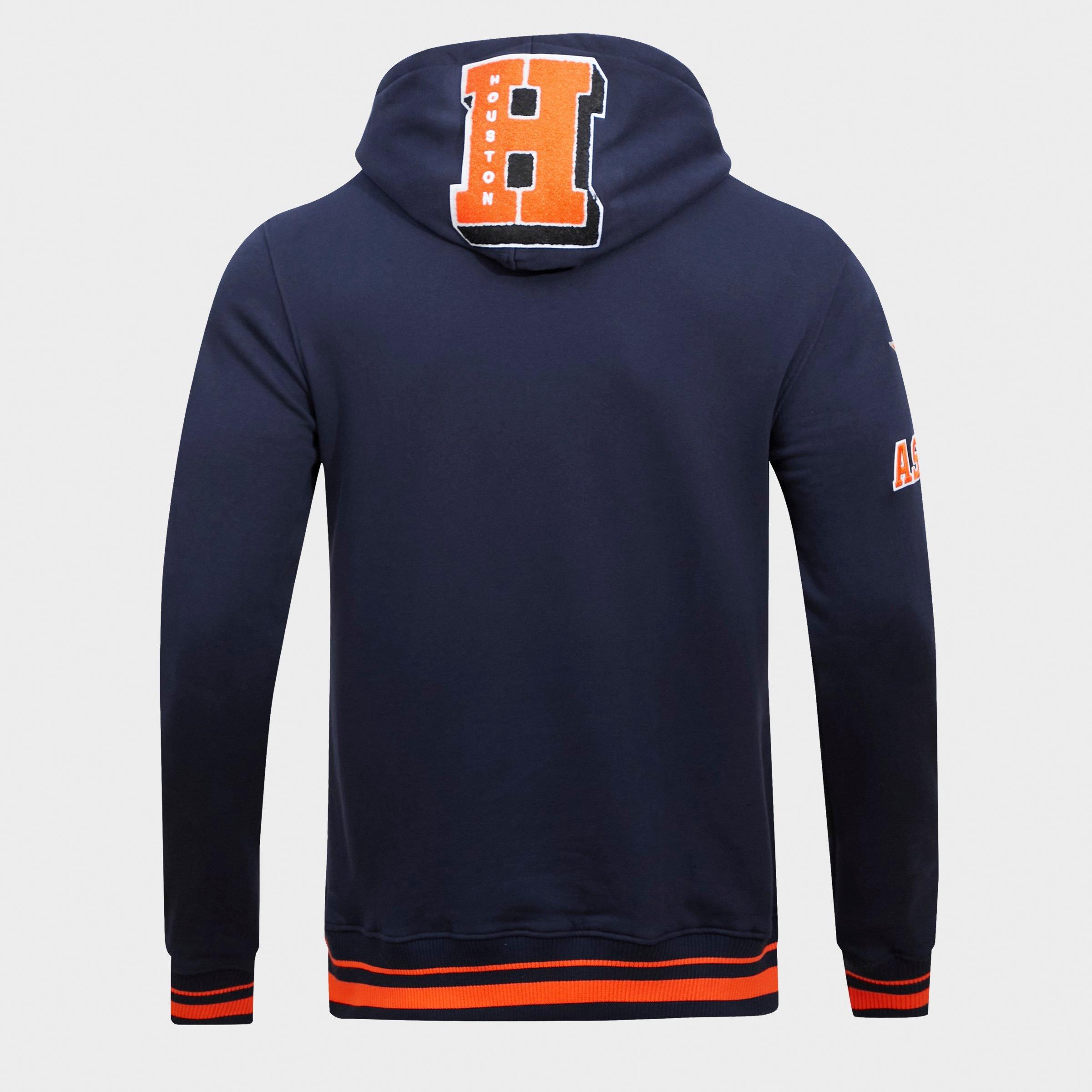 Men's Pro Standard Houston Astros MLB Mashup Fleece Pullover Hoodie