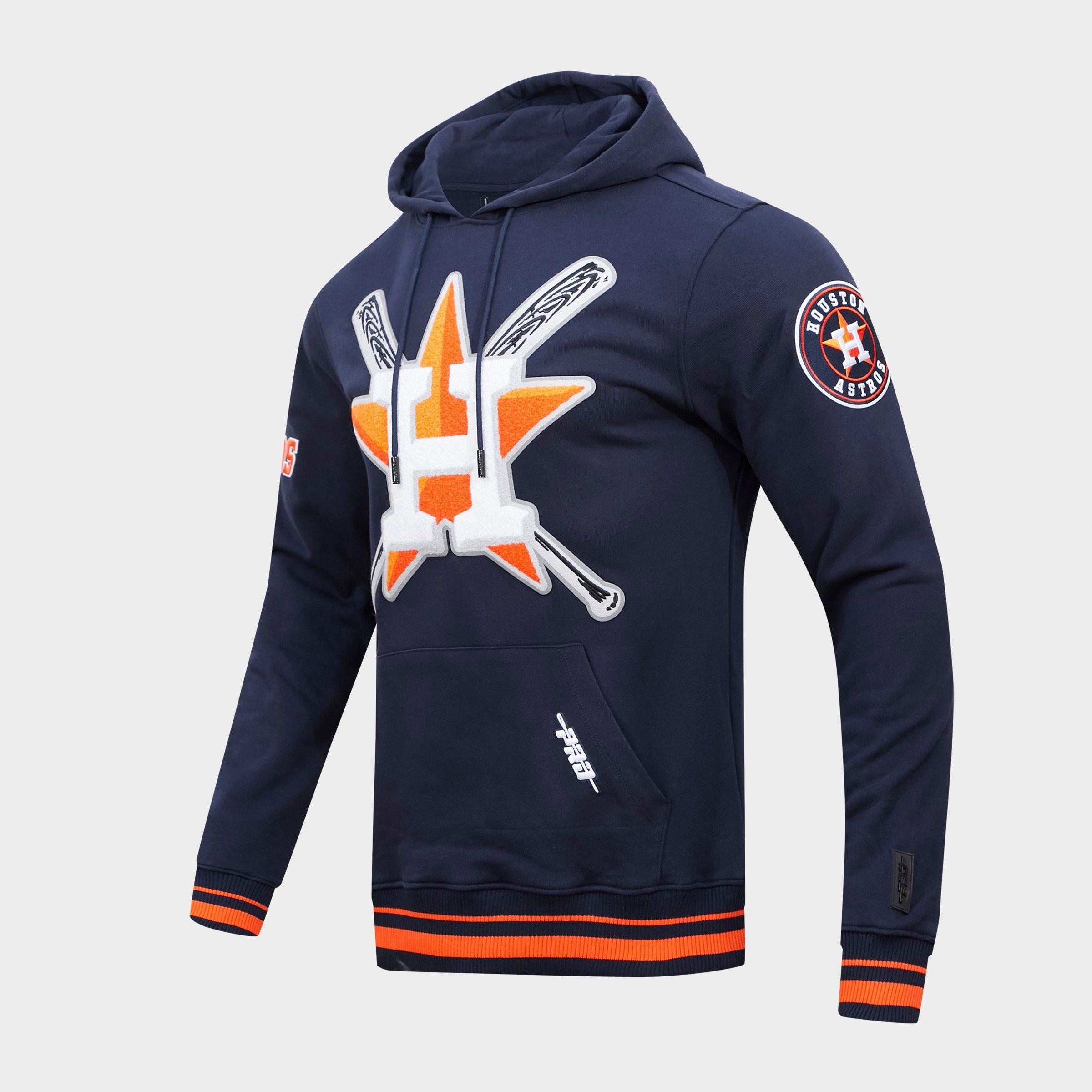 Men's Pro Standard Houston Astros MLB Mashup Fleece Pullover Hoodie