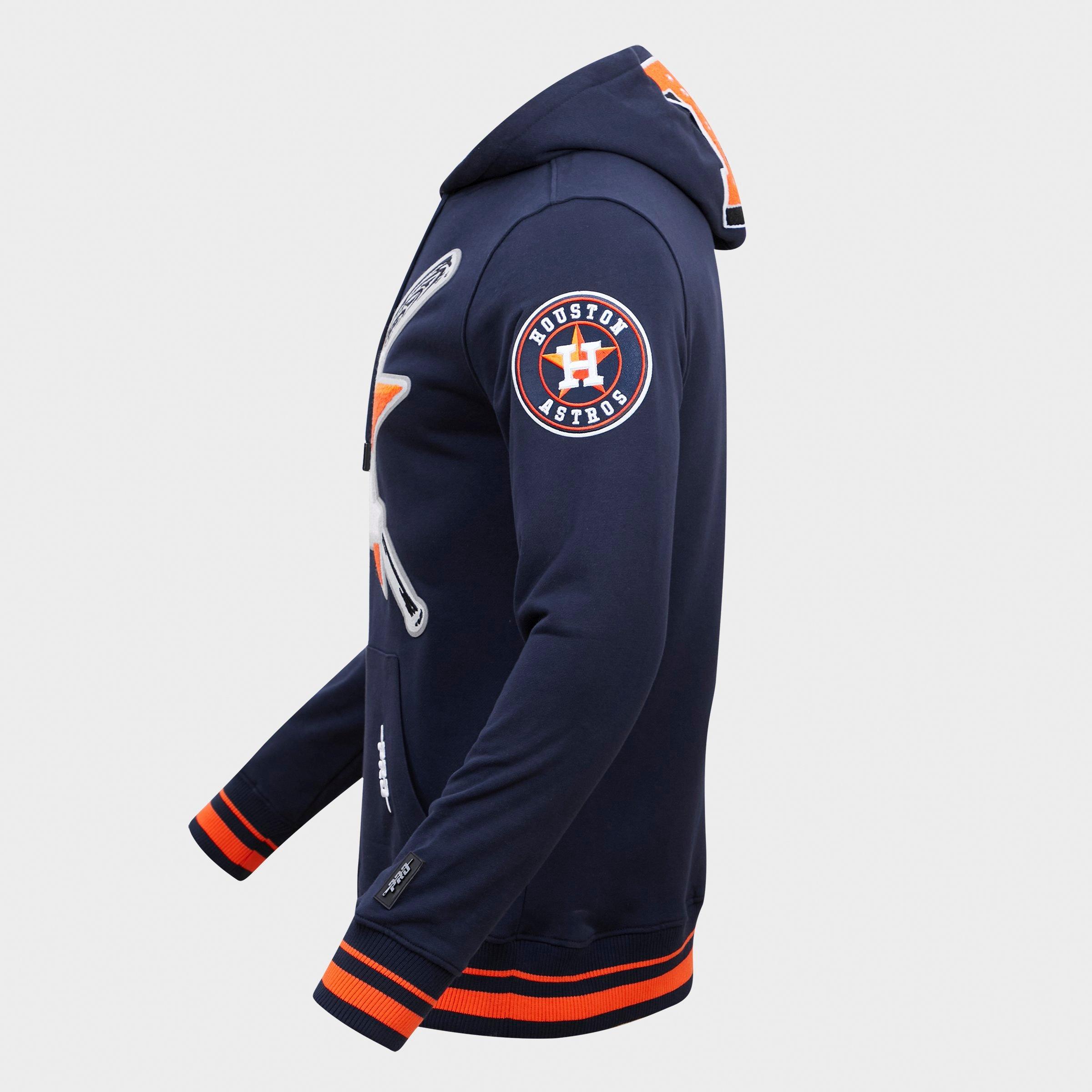 Men's Pro Standard Houston Astros MLB Mashup Fleece Pullover Hoodie