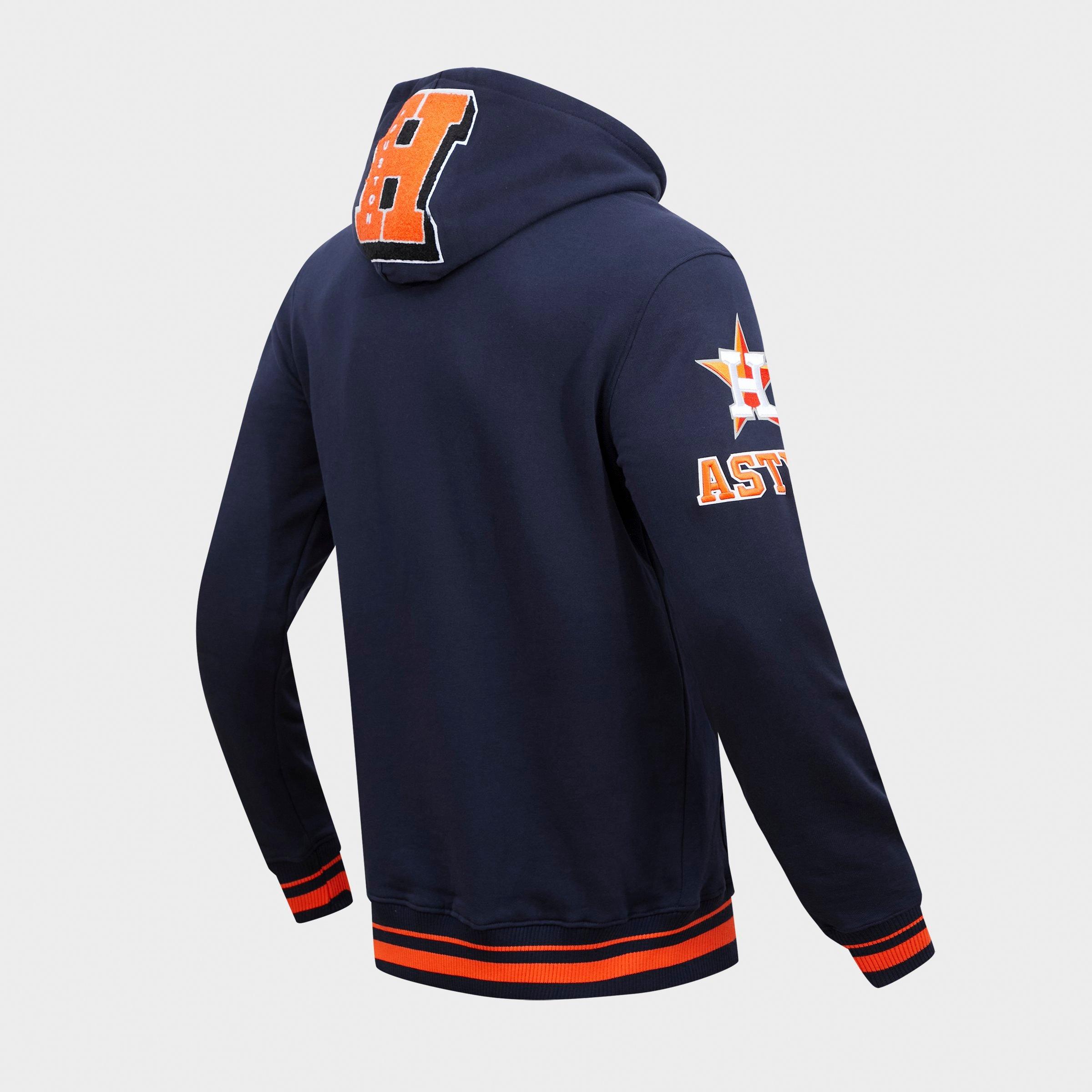 Men's Pro Standard Houston Astros MLB Mashup Fleece Pullover Hoodie