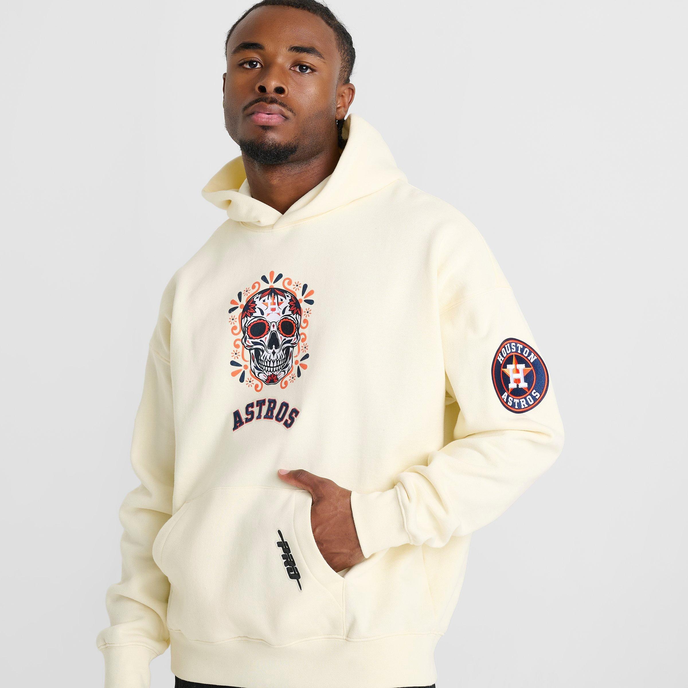 Men's Pro Standard Houston Astros MLB Eternal Skull Graphic Hoodie