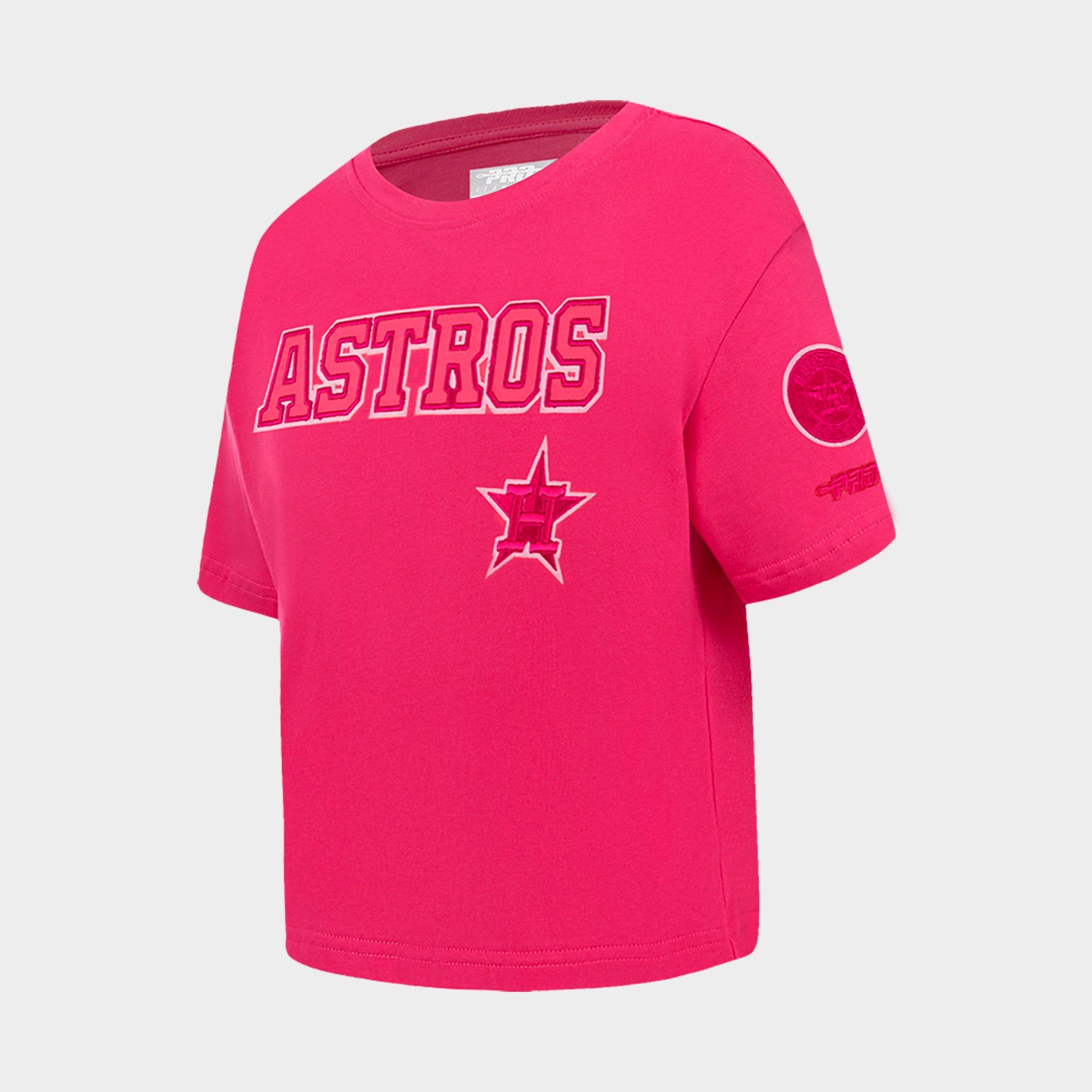 Girls' Big Kids' Pro Standard Houston Astros MLB Boxy T-Shirt