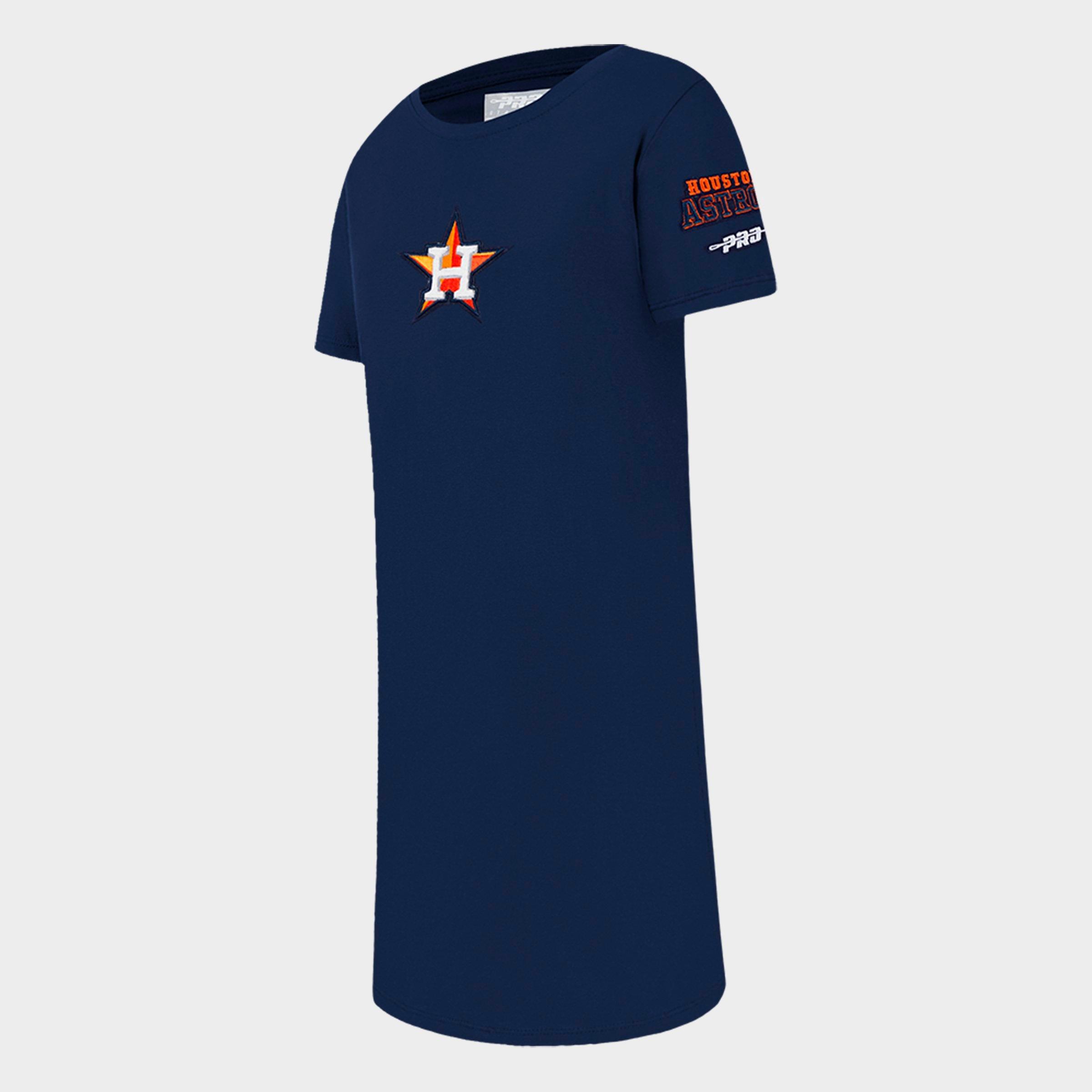 Girls' Big Kids' Pro Standard Houston Astros MLB Classic T-Shirt Dress