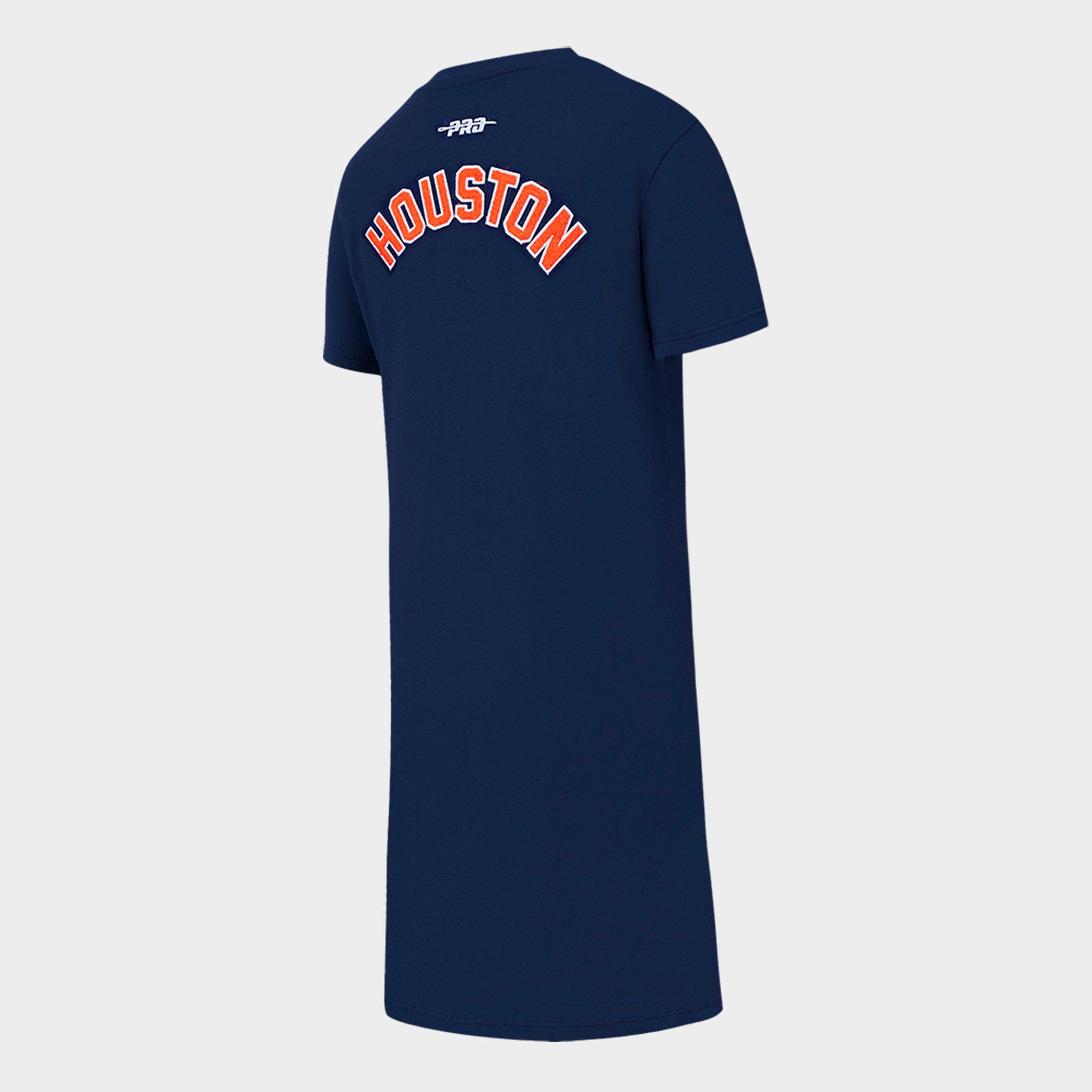 Girls' Big Kids' Pro Standard Houston Astros MLB Classic T-Shirt Dress