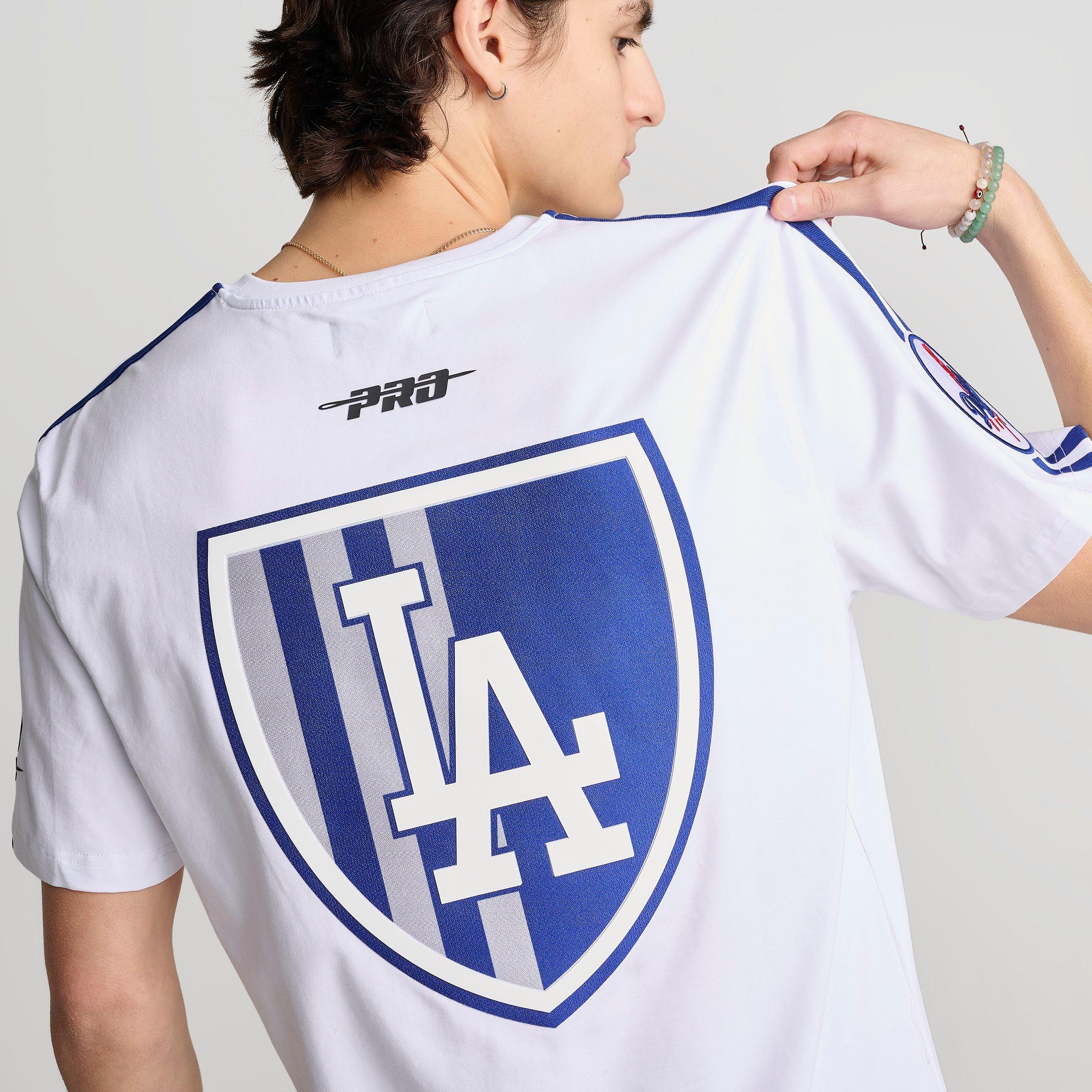 Men's Pro Standard Los Angeles Dodgers MLB Living Large Drop Shoulder T-Shirt