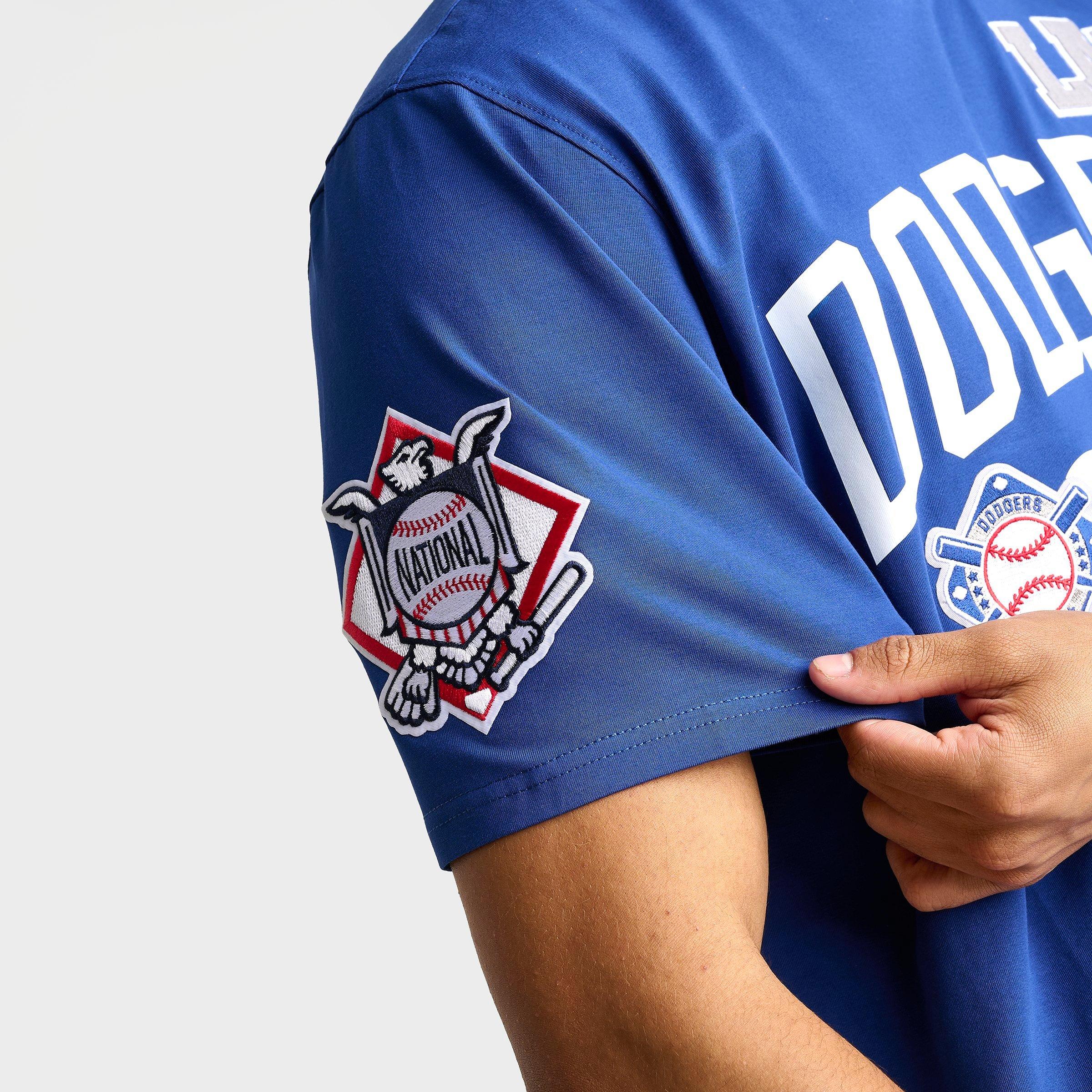 Men's Pro Standard Los Angeles Dodgers MLB Letterman T-Shirt