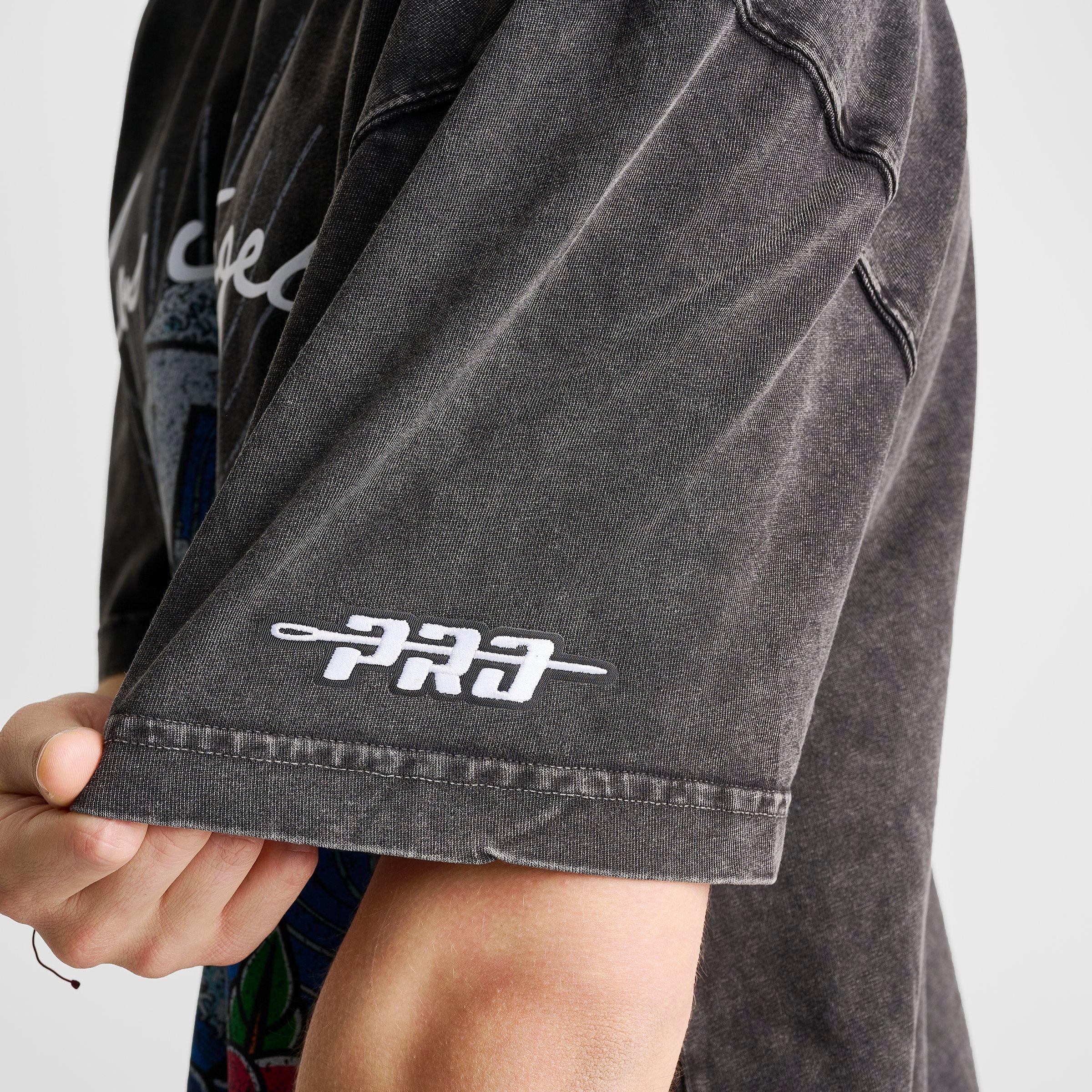 Men's Pro Standard Los Angeles Dodgers MLB Wave And Roses Graphic T-Shirt