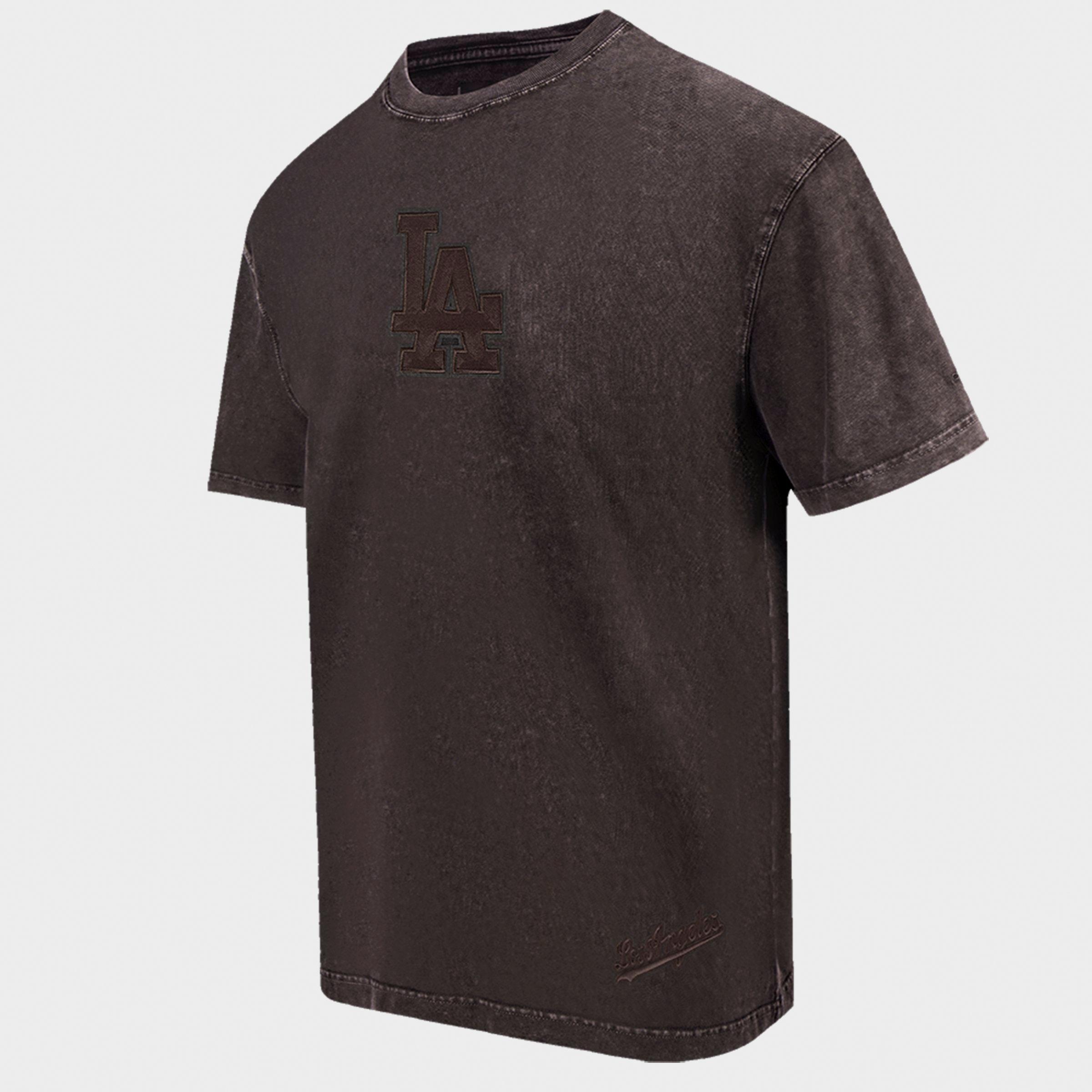 Men's Pro Standard Los Angeles Dodgers MLB Enzyme Wash Logo T-Shirt