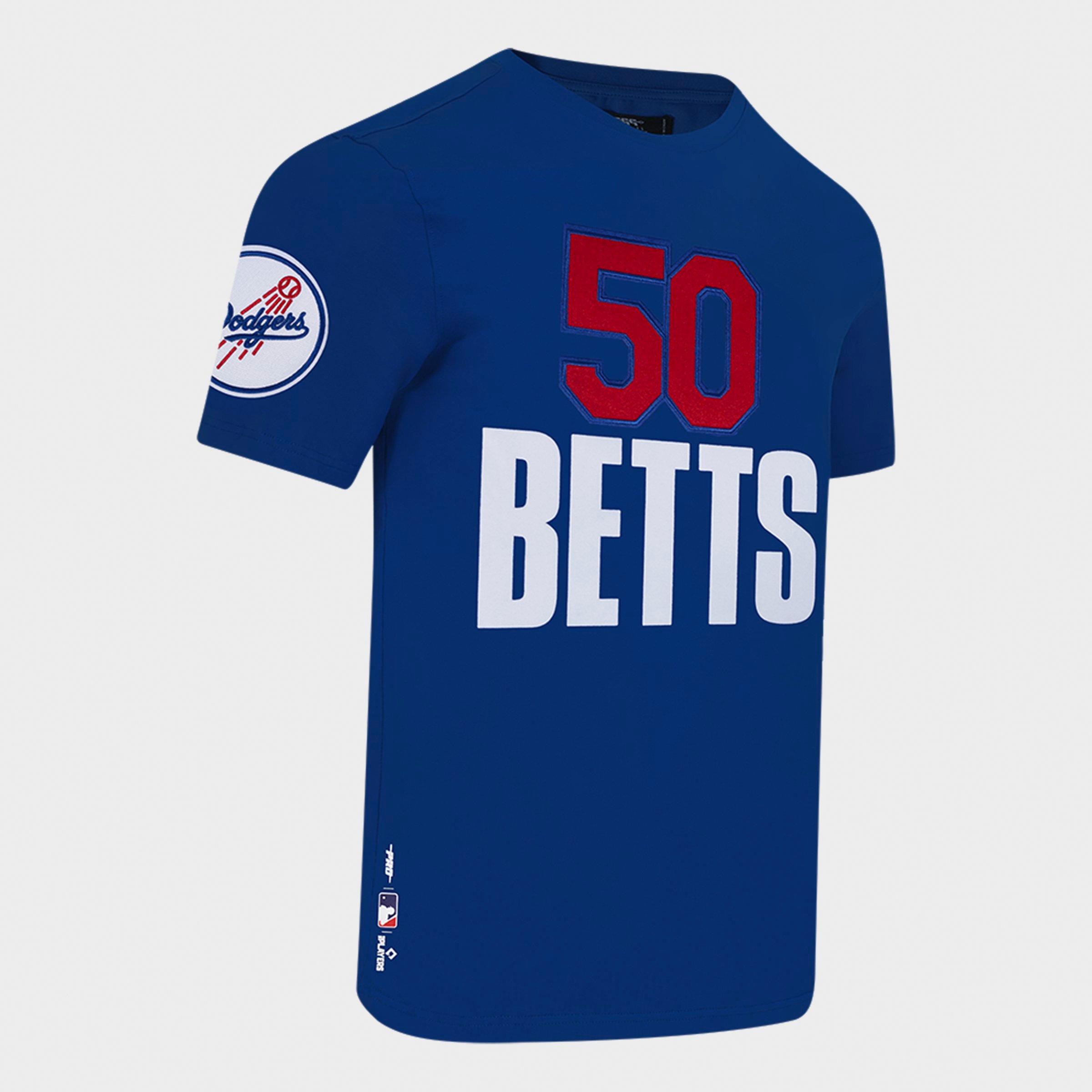Men's Pro Standard Mookie Betts Los Angeles Dodgers MLB Name and Number T-Shirt