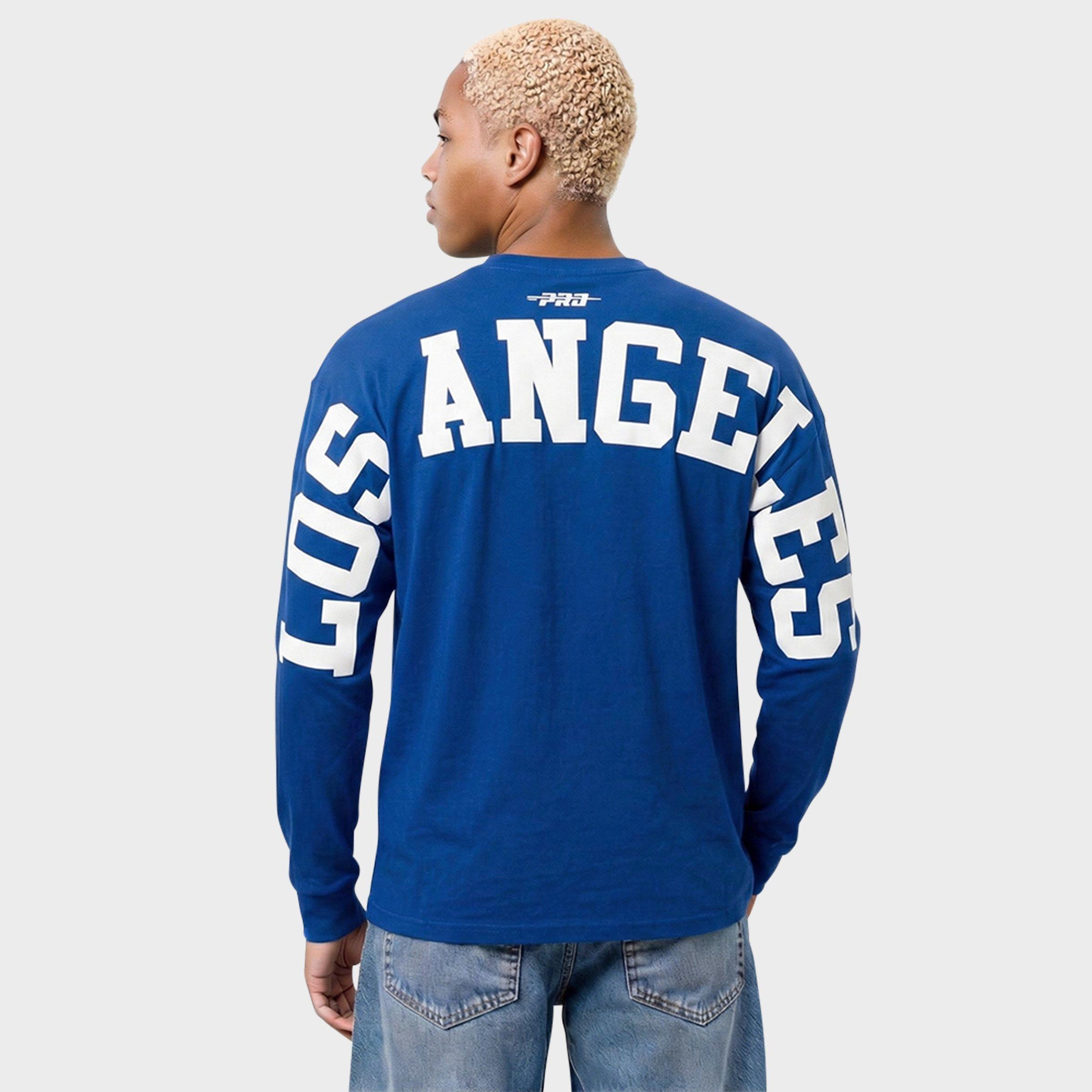 Men's Pro Standard Los Angeles Dodgers MLB Wingspan Long-Sleeve T-Shirt