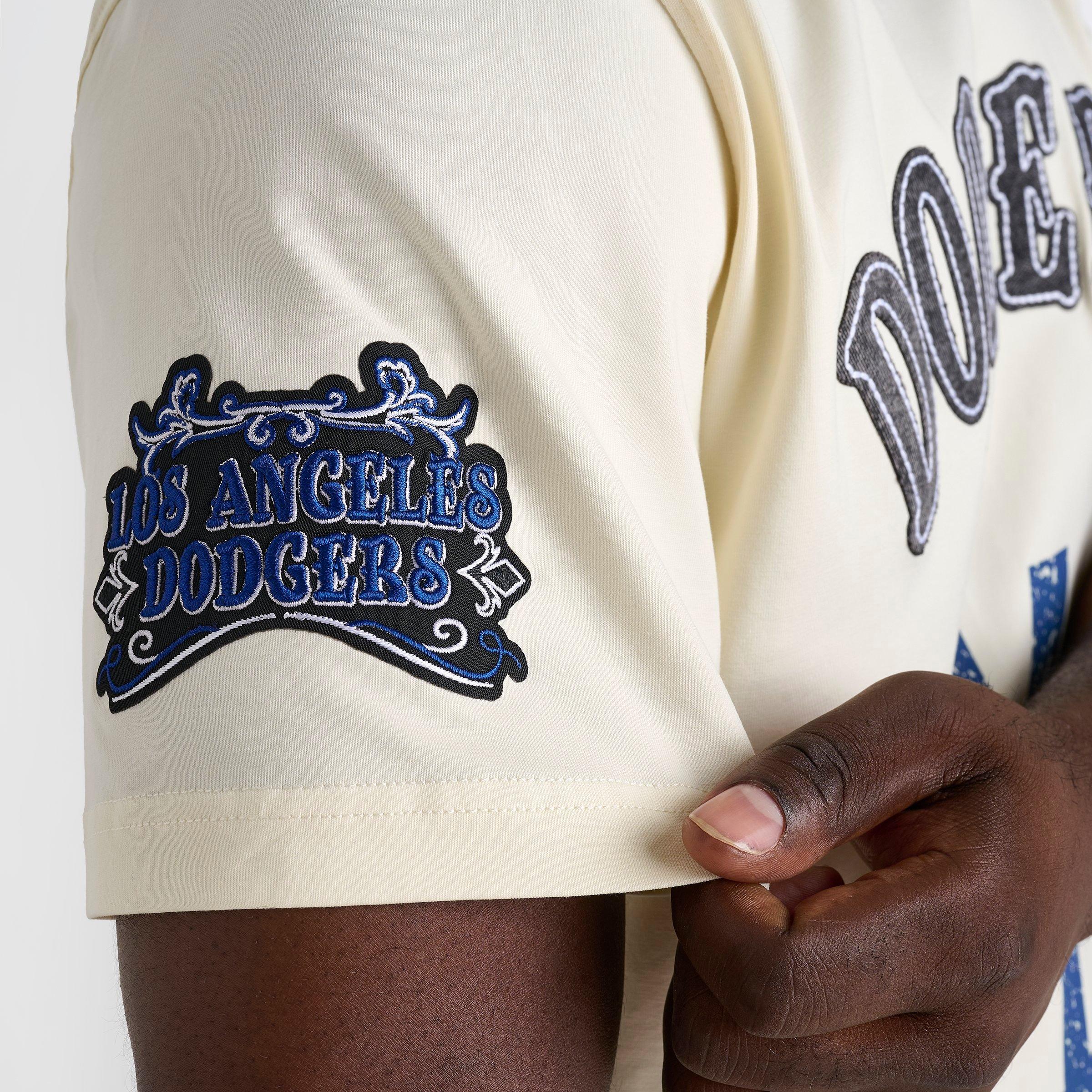 Men's Pro Standard Los Angeles Dodgers MLB Rebel Stacked T-Shirt