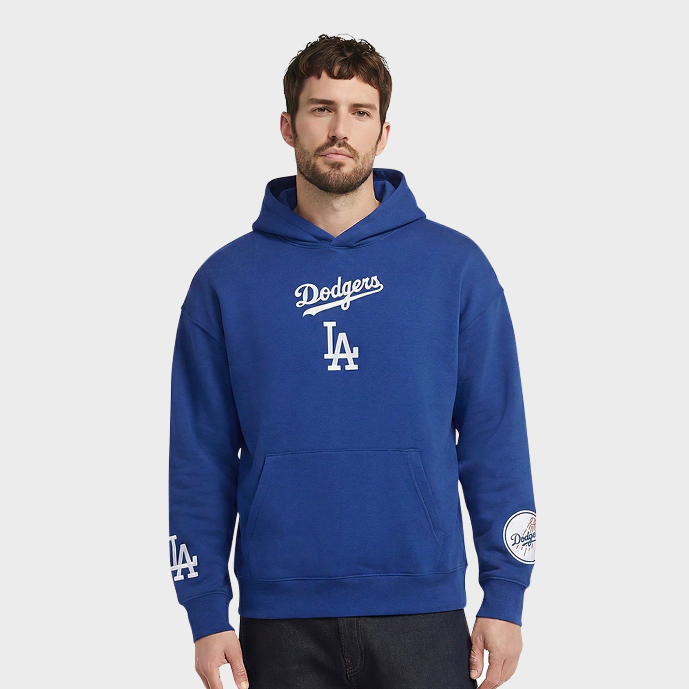 Men's Pro Standard Los Angeles Dodgers MLB Wingspan Fleece Pullover Hoodie
